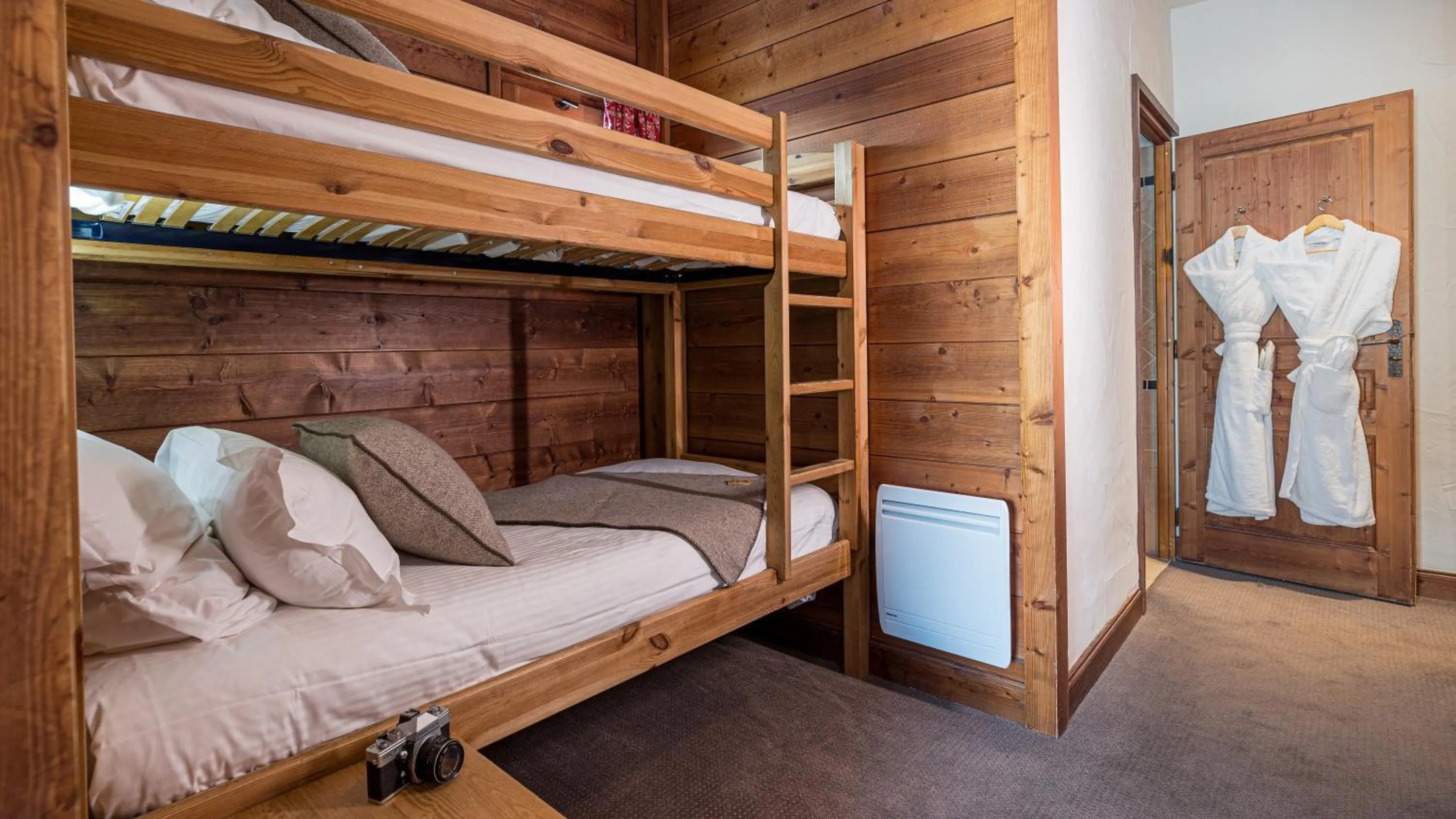 Bed in Hôtel Carlina by Les Etincelles