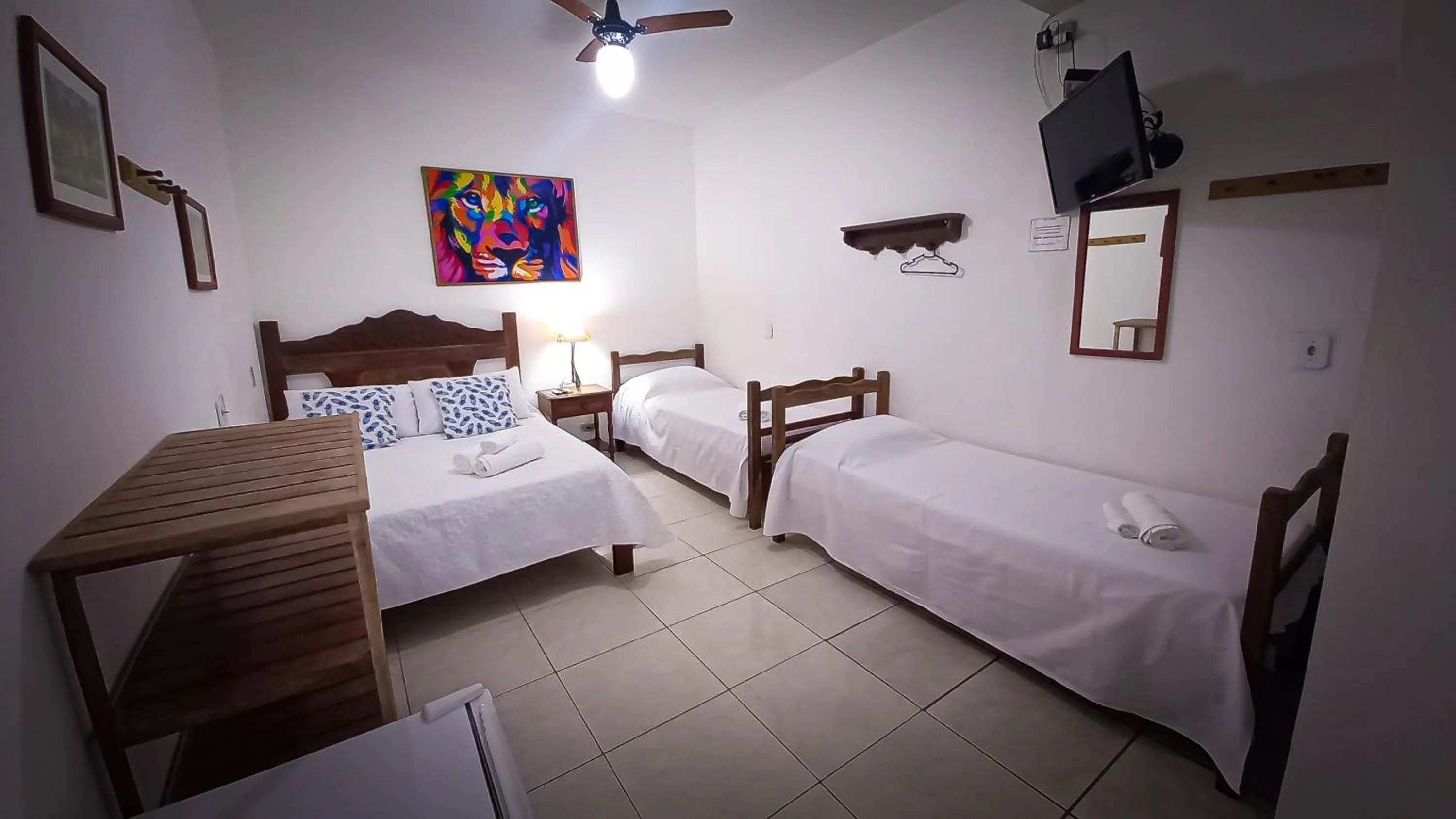Property building, Bed in Magnu´s Pousada