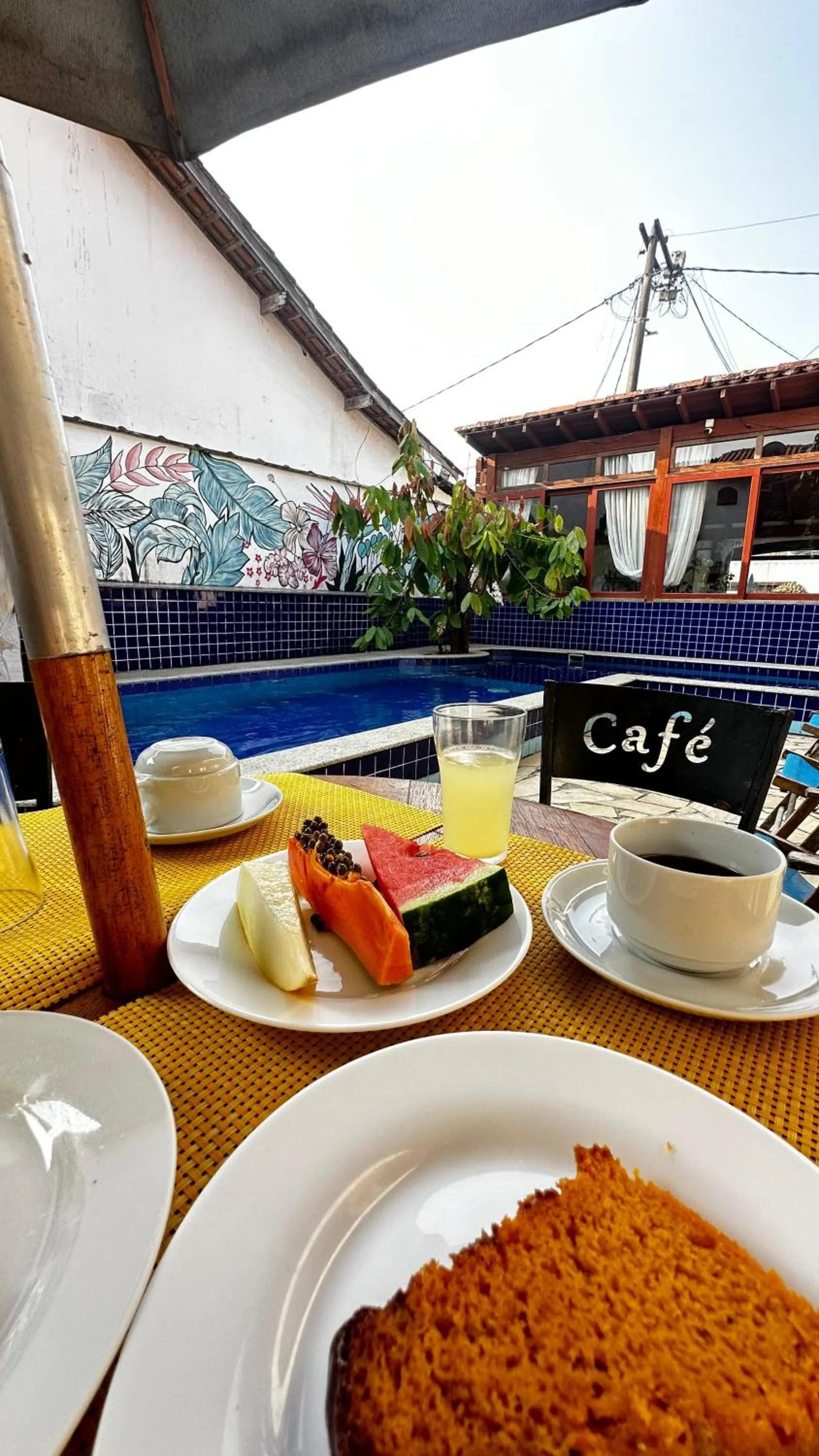 Food and drinks in Magnu´s Pousada