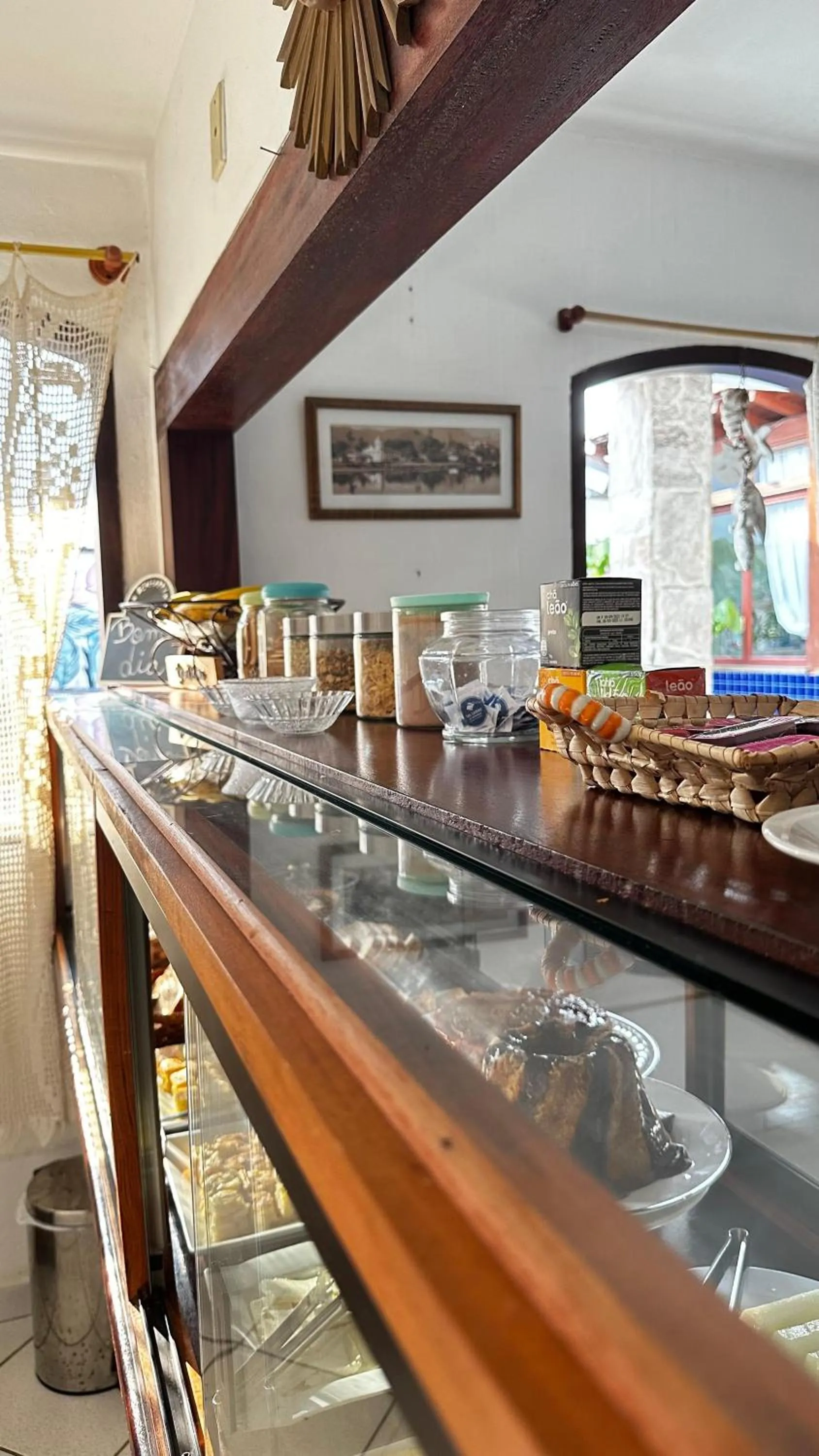 Buffet breakfast in Magnu´s Pousada