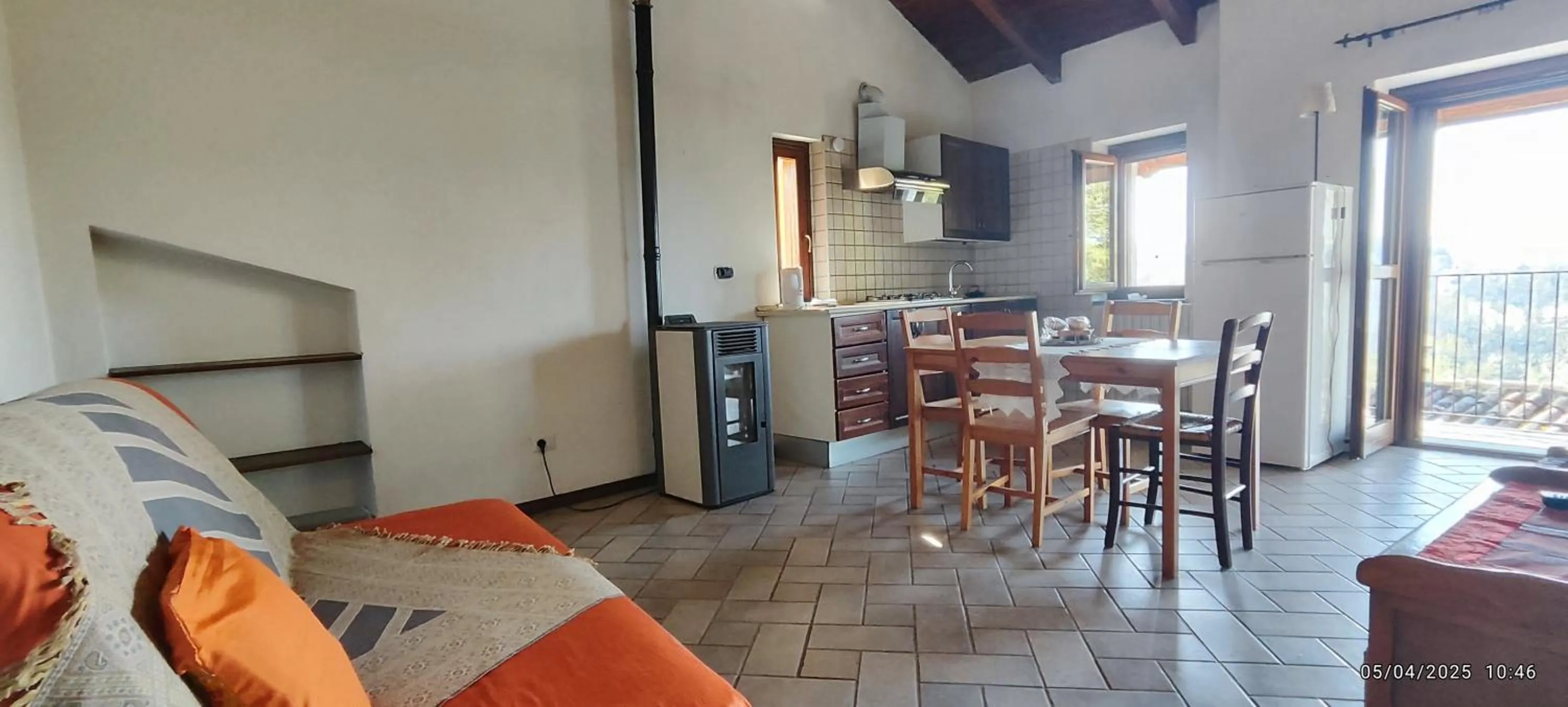 Living room in Cà Borgo Vecchio