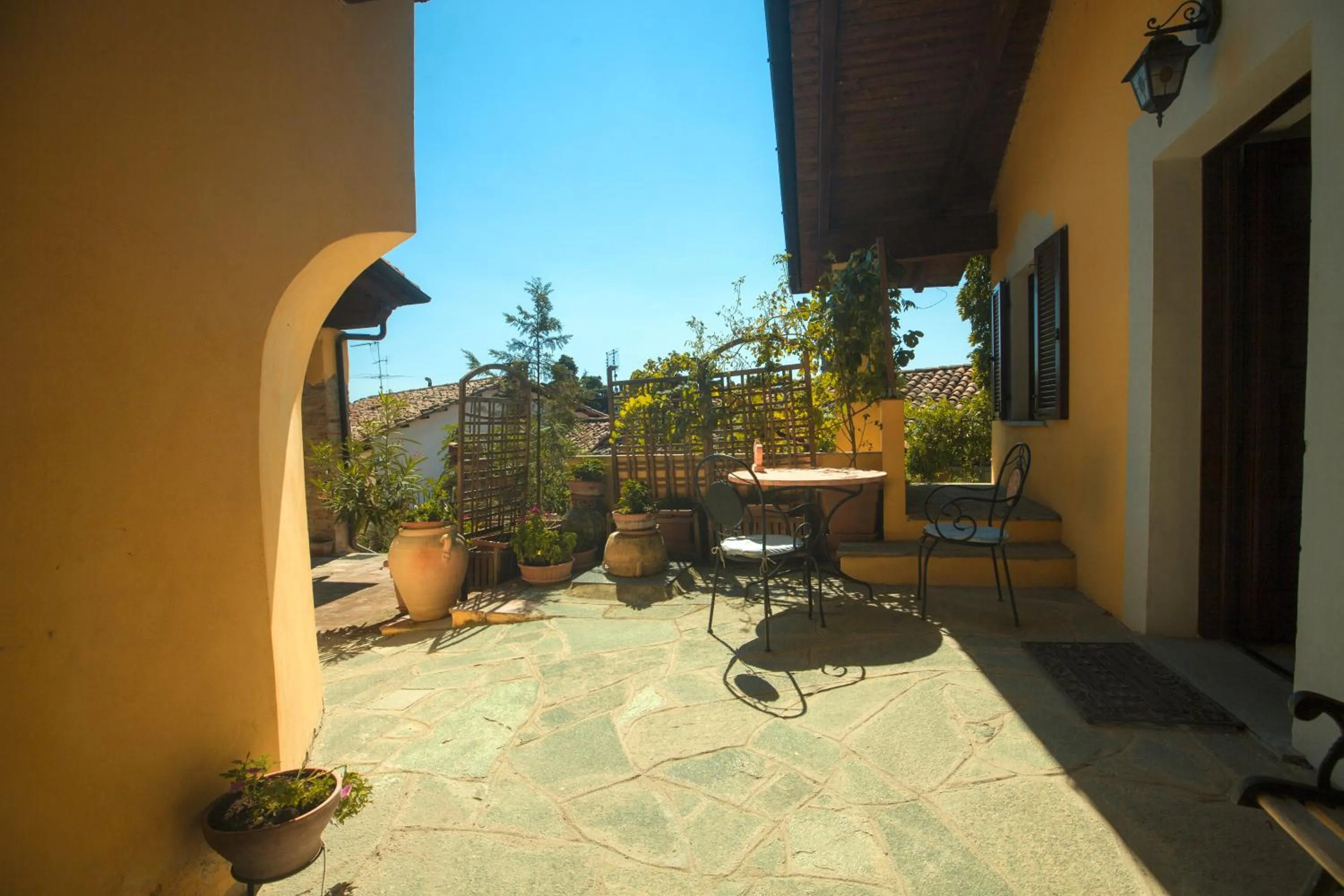 Garden in Cà Borgo Vecchio