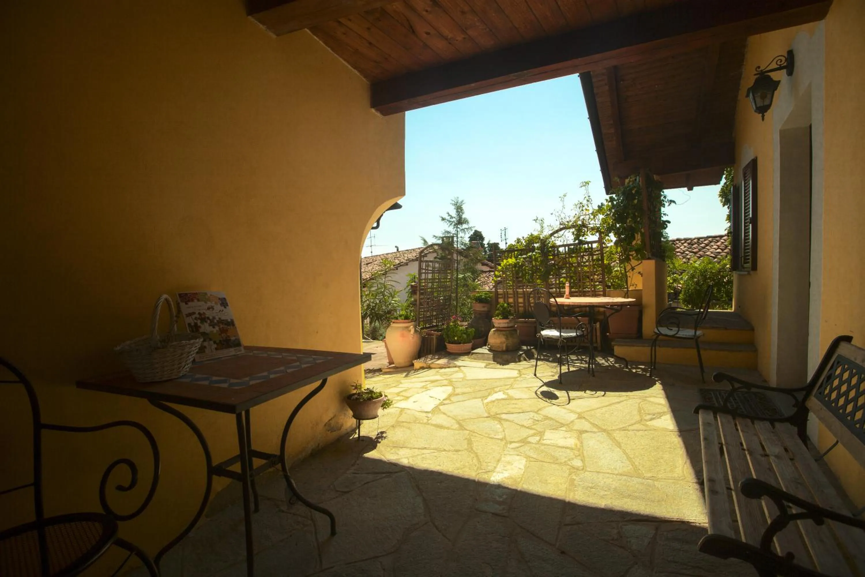 Garden in Cà Borgo Vecchio