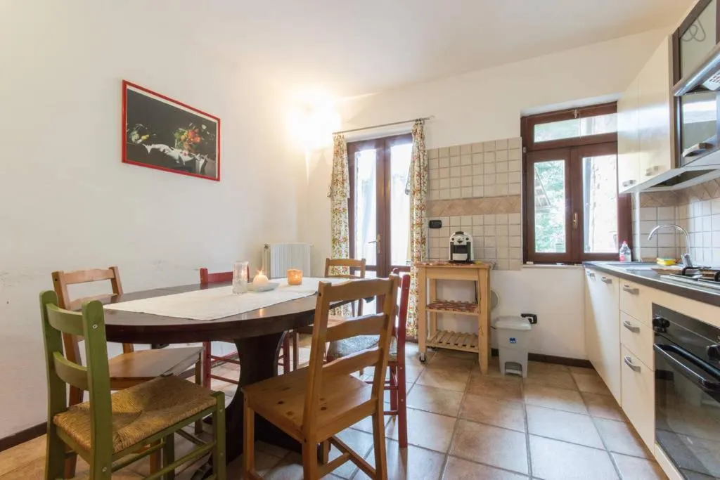 Kitchen or kitchenette in Cà Borgo Vecchio