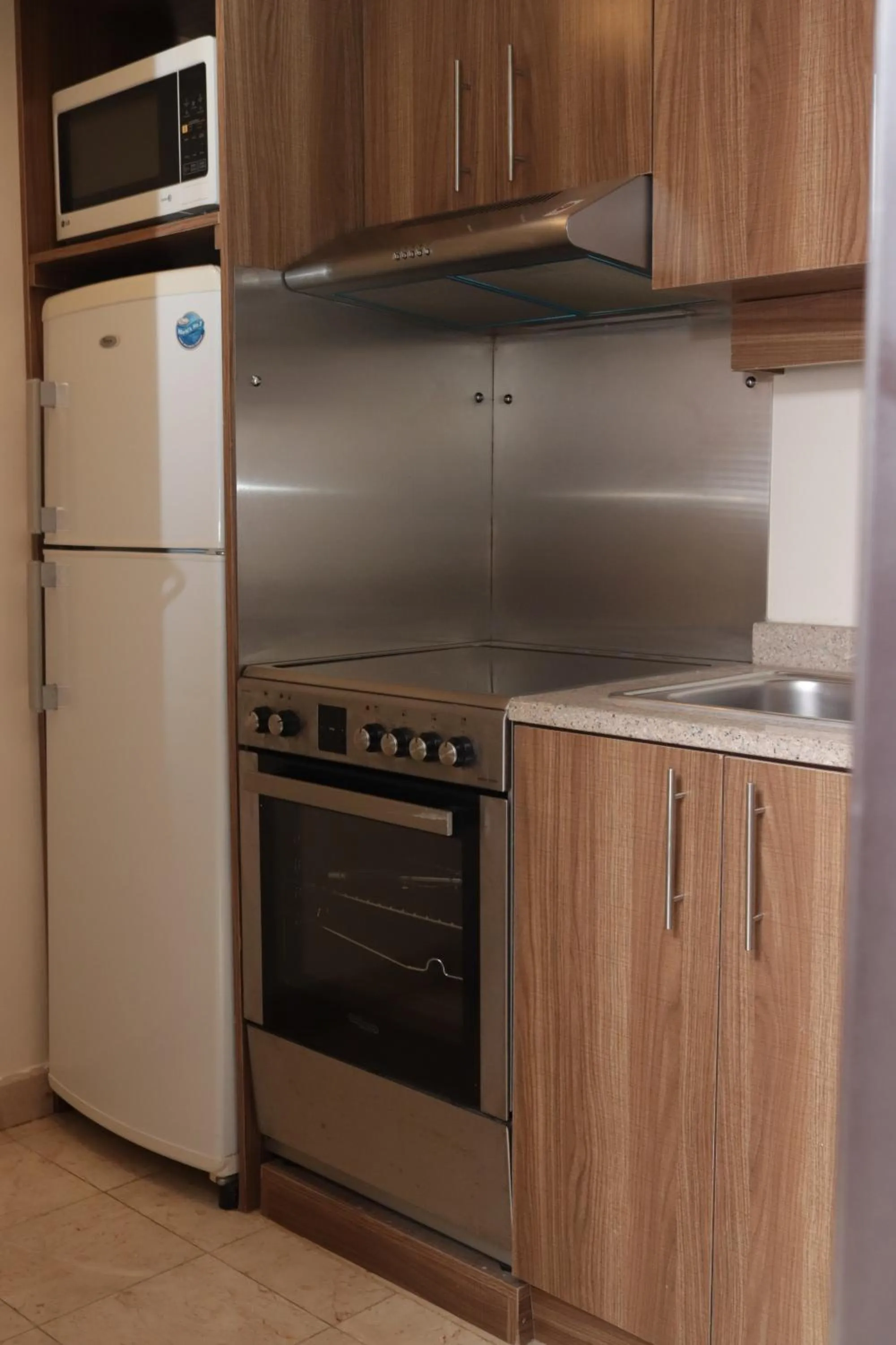 Kitchen or kitchenette in Danat Al Ain Resort