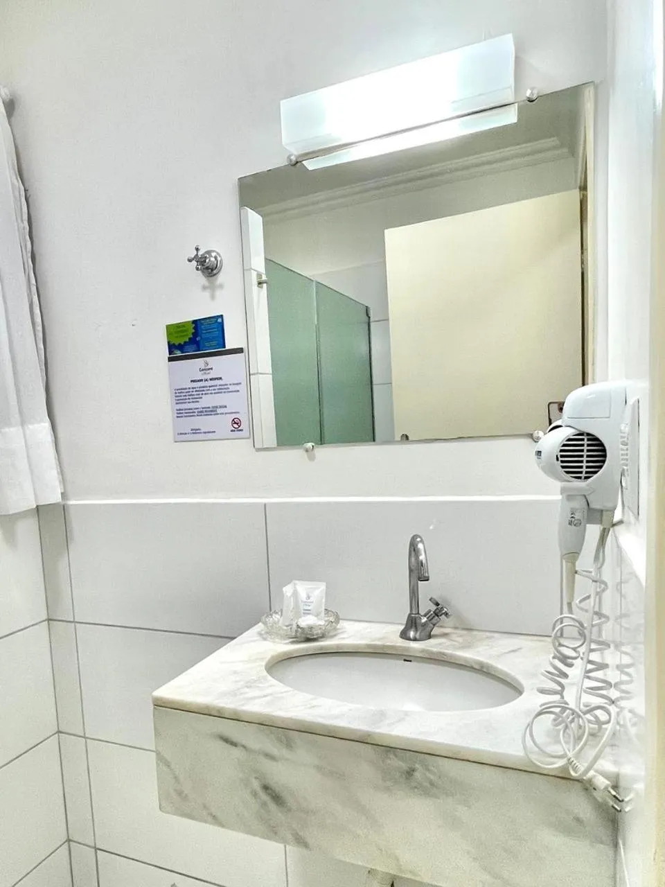 Shower in Hotel Concord e Eventos corporativos Campo Grande