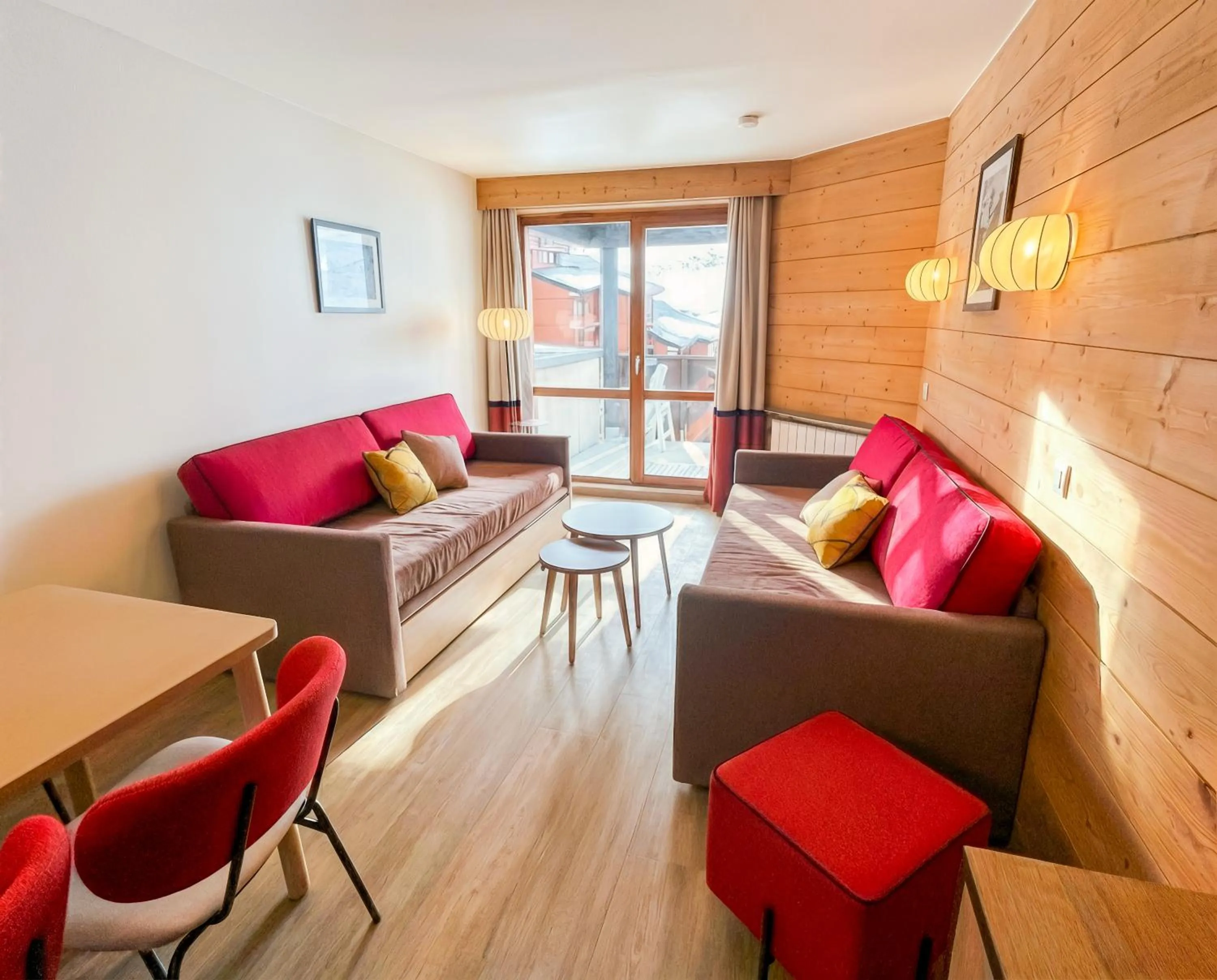 Living room in Résidence Pierre & Vacances Le Tikal