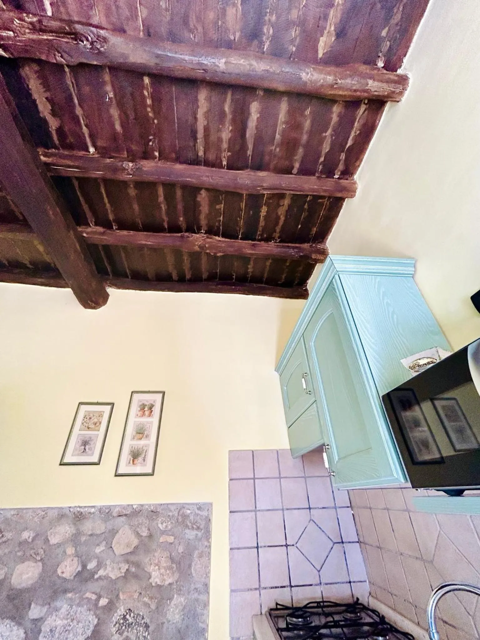 Kitchen or kitchenette in Podere La Branda