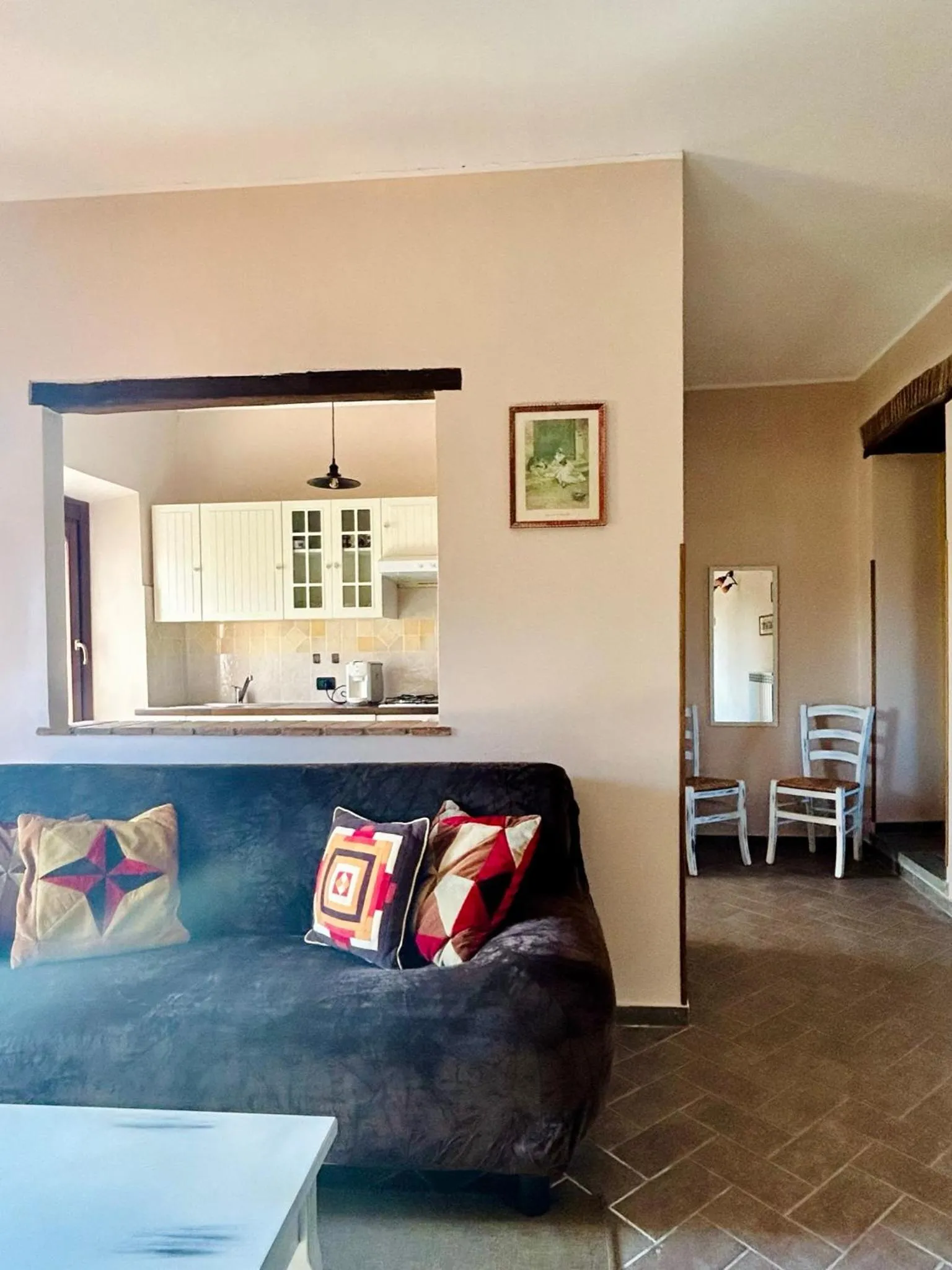 Living room in Podere La Branda