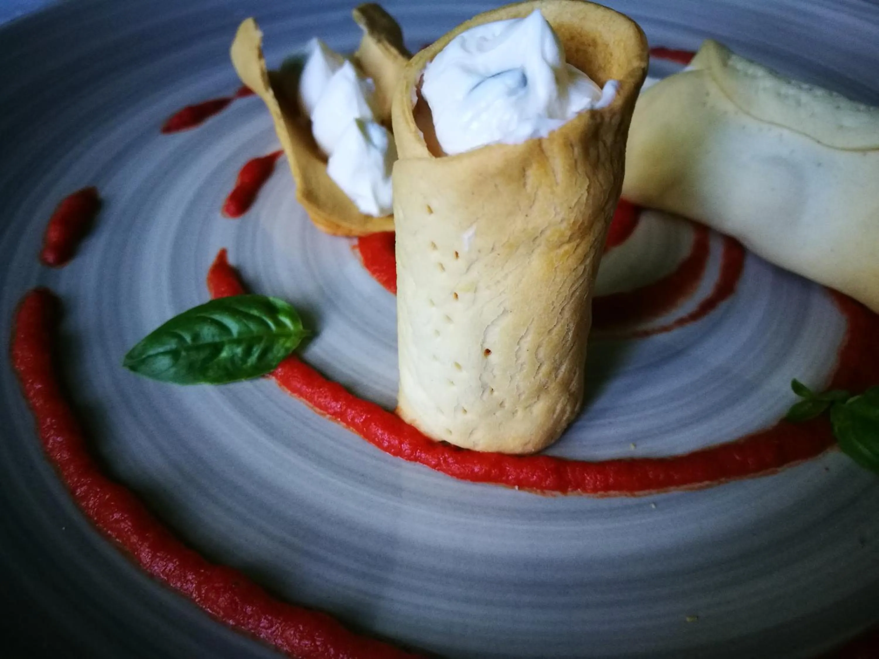 Food close-up in Podere La Branda