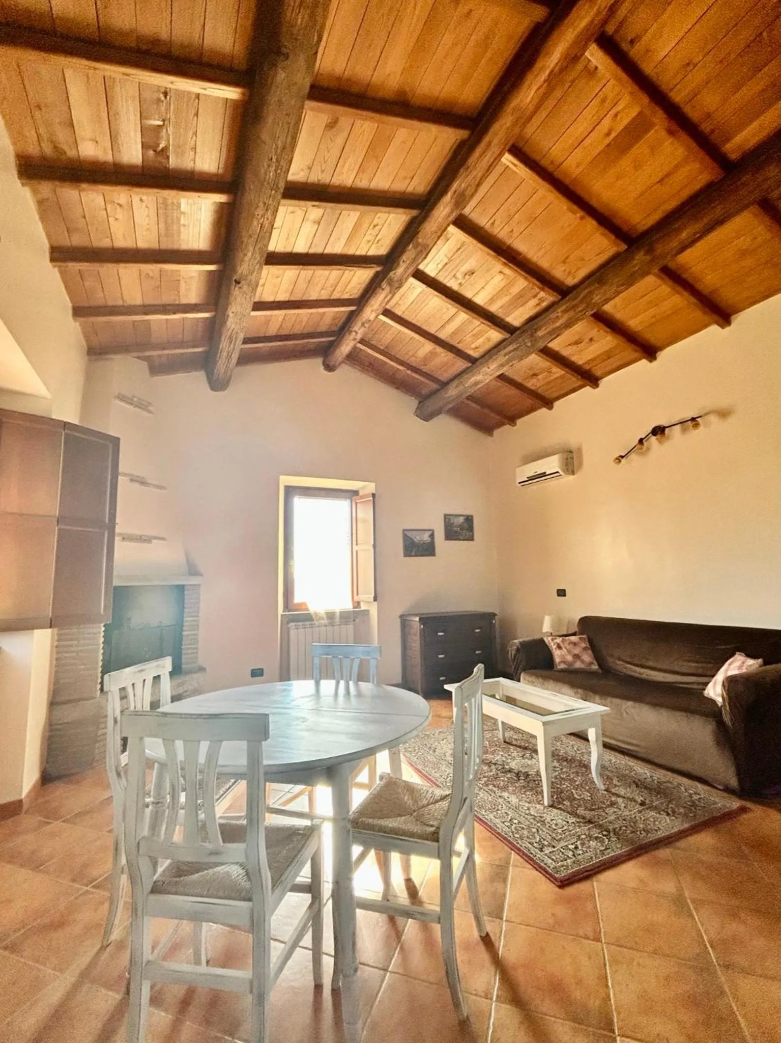Living room in Podere La Branda