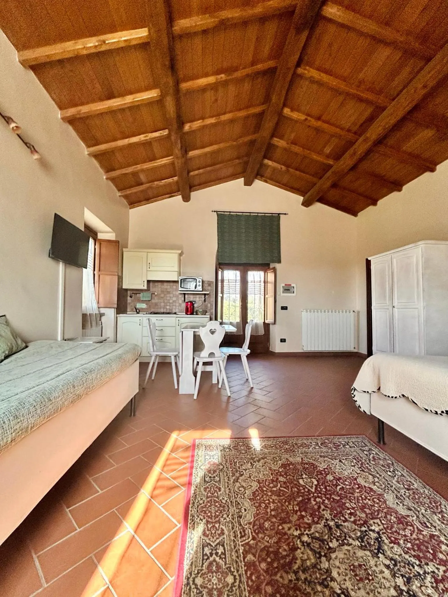 Photo of the whole room, Bed in Podere La Branda