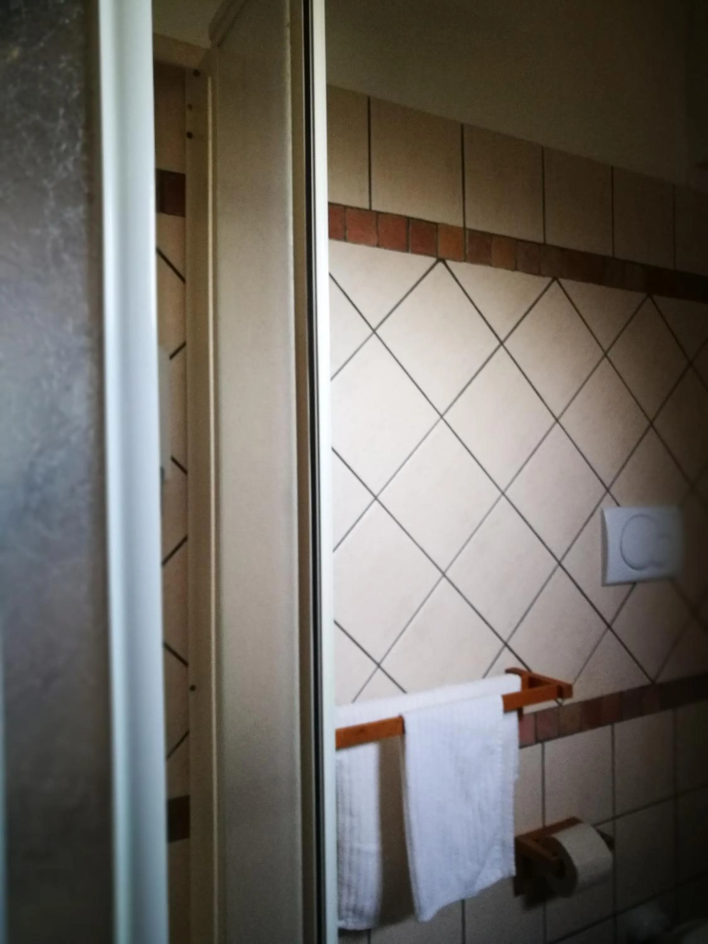 Shower in Podere La Branda