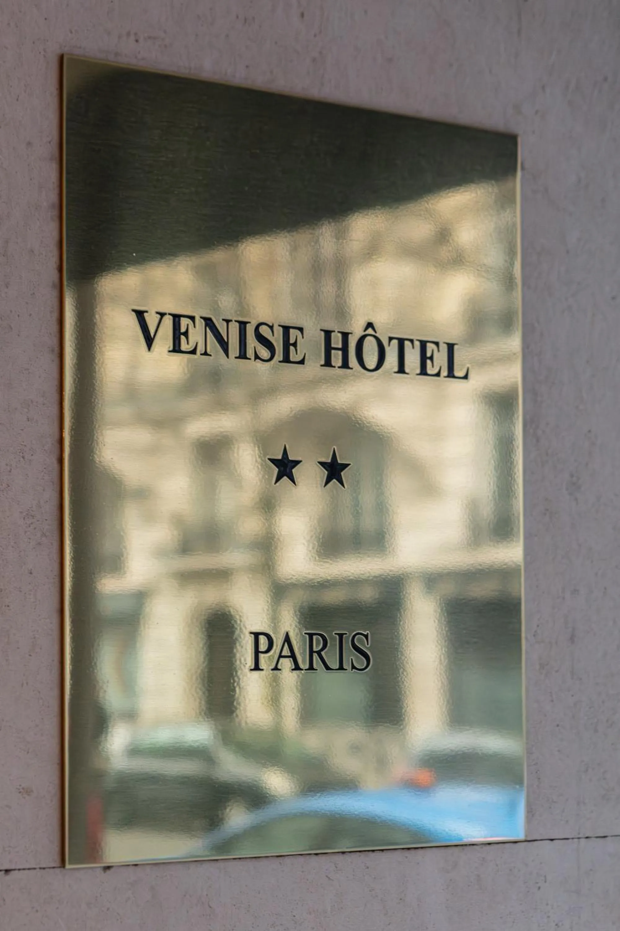Logo/Certificate/Sign in Hôtel De Venise