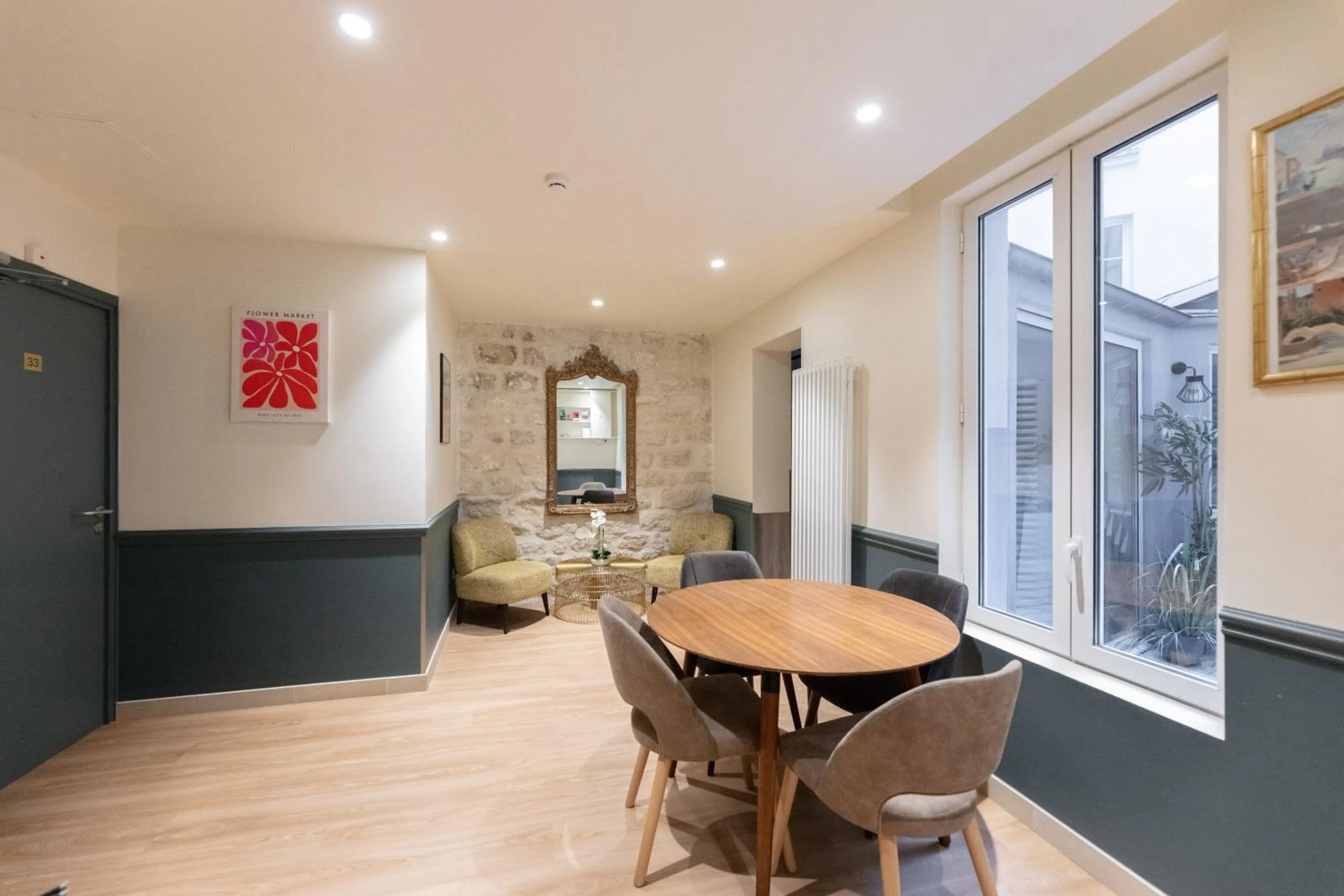 Living room in Hôtel De Venise