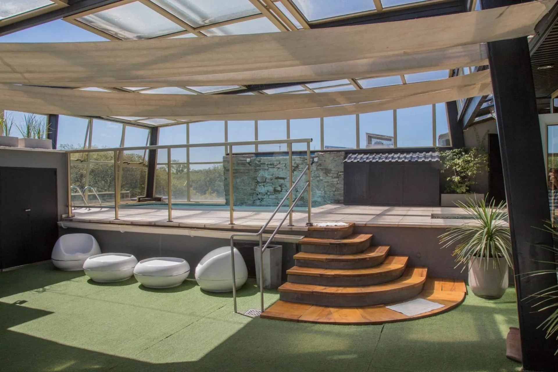 Balcony/Terrace in Vecchia Terra Apart Hotel