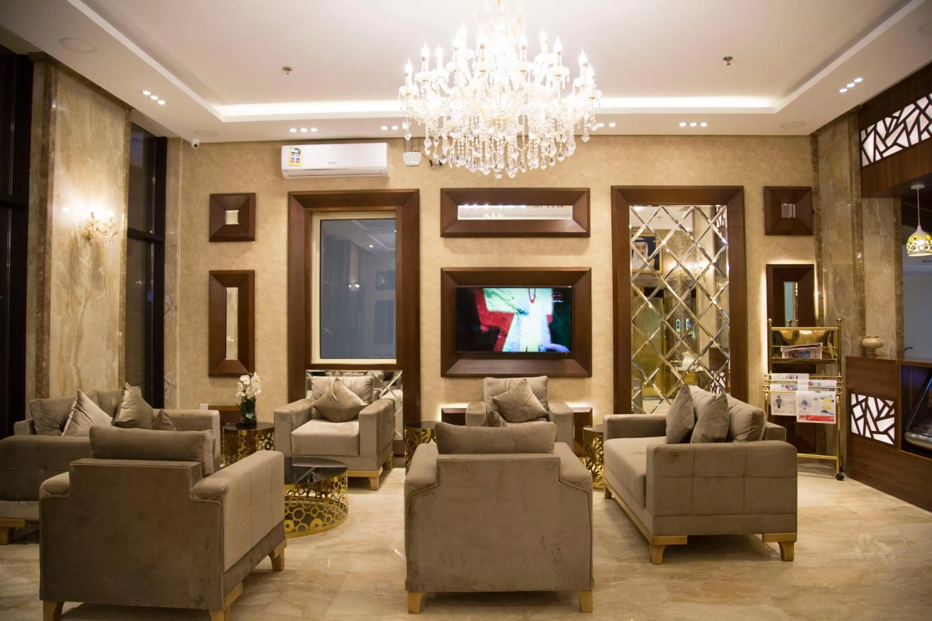 Living room in Alharir Hotel Apartments