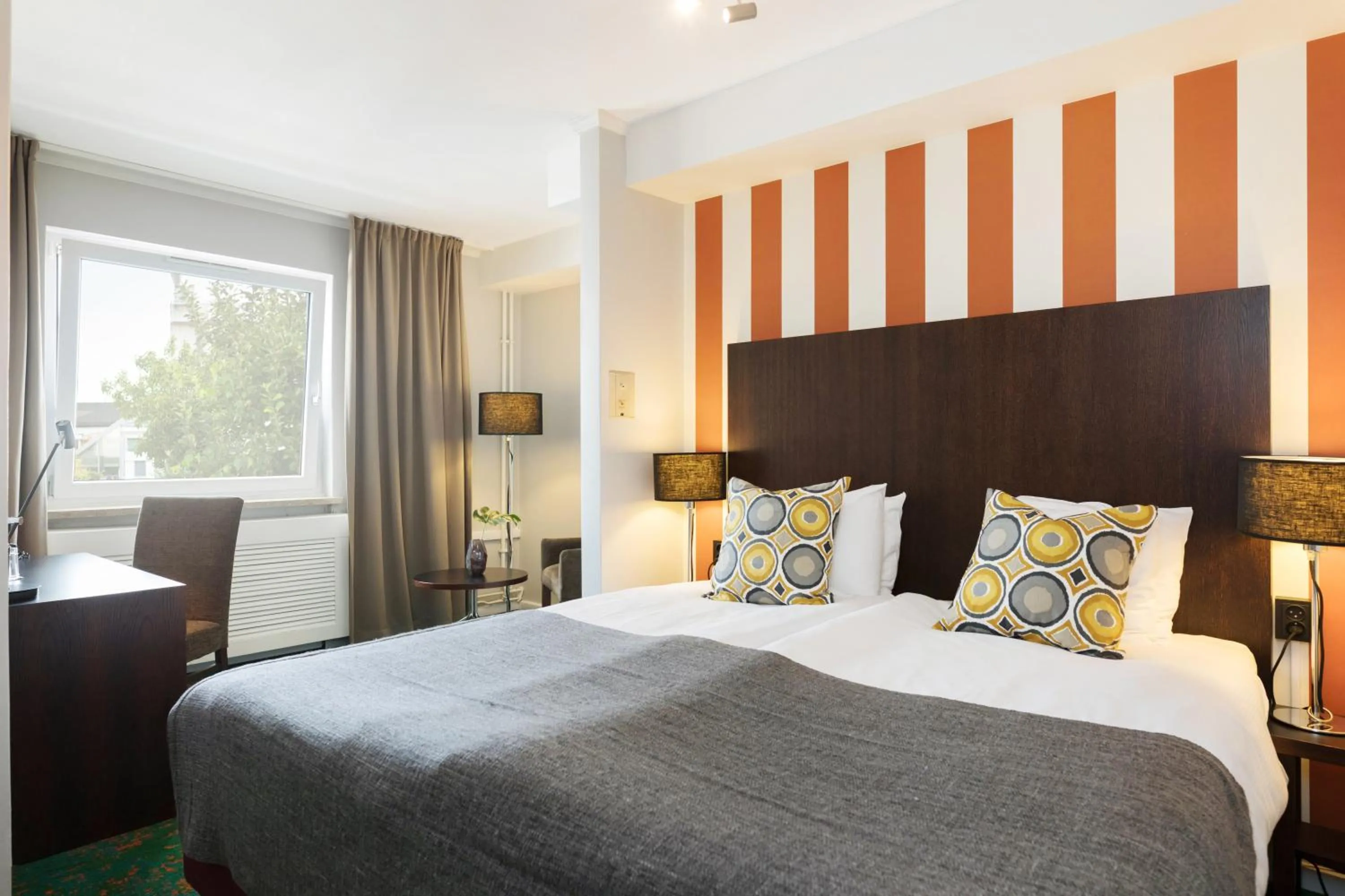 Spring, Bed in ProfilHotels Hotel Garden