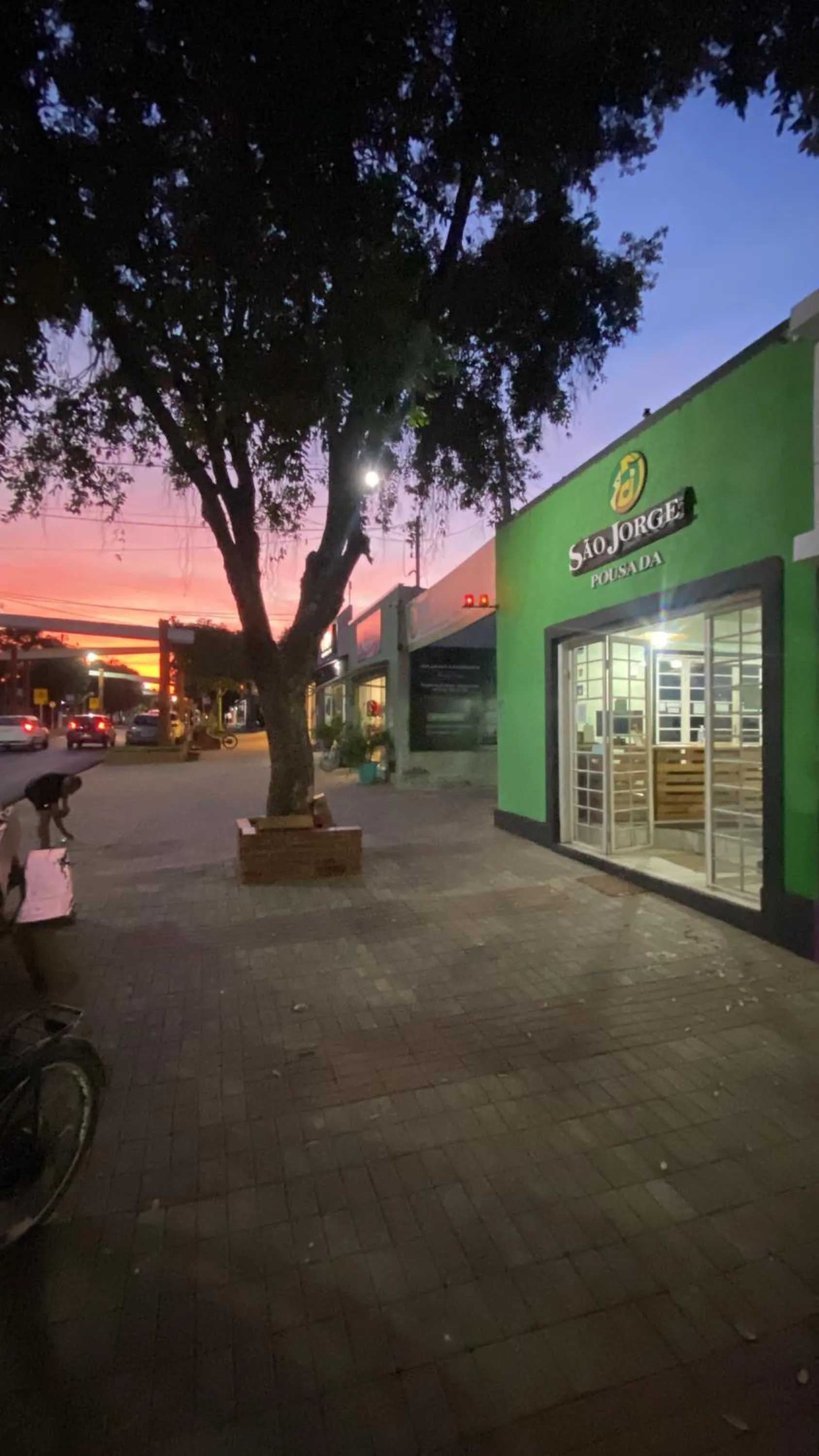 Property building in Pousada São Jorge