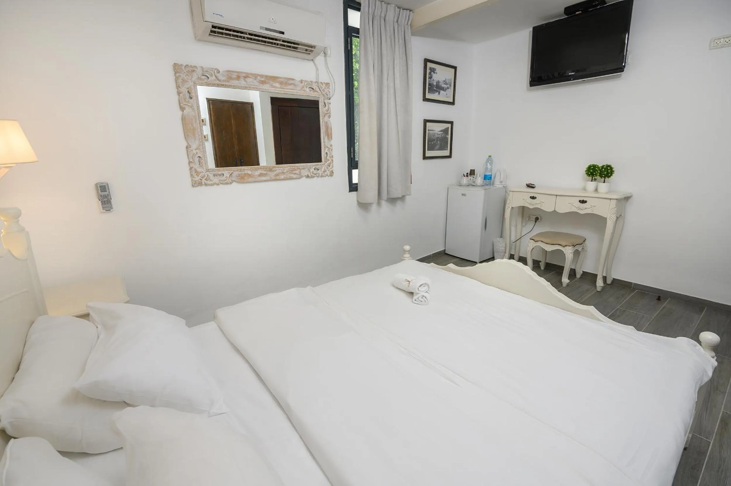 Bed in Shirat Hayam Boutique Hotel