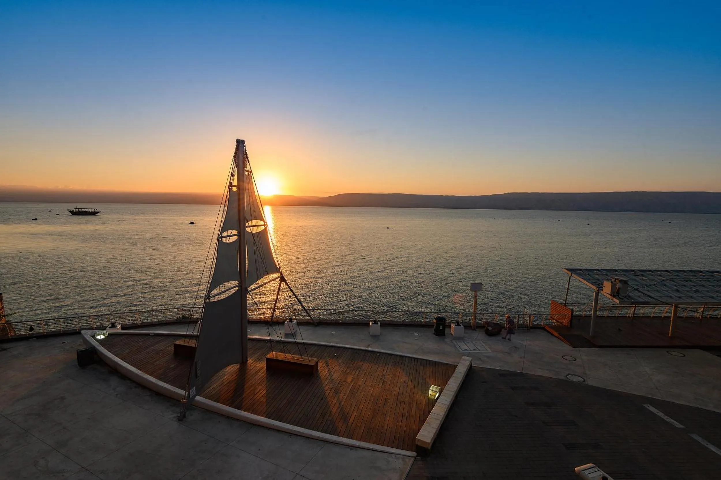 Natural landscape in Shirat Hayam Boutique Hotel