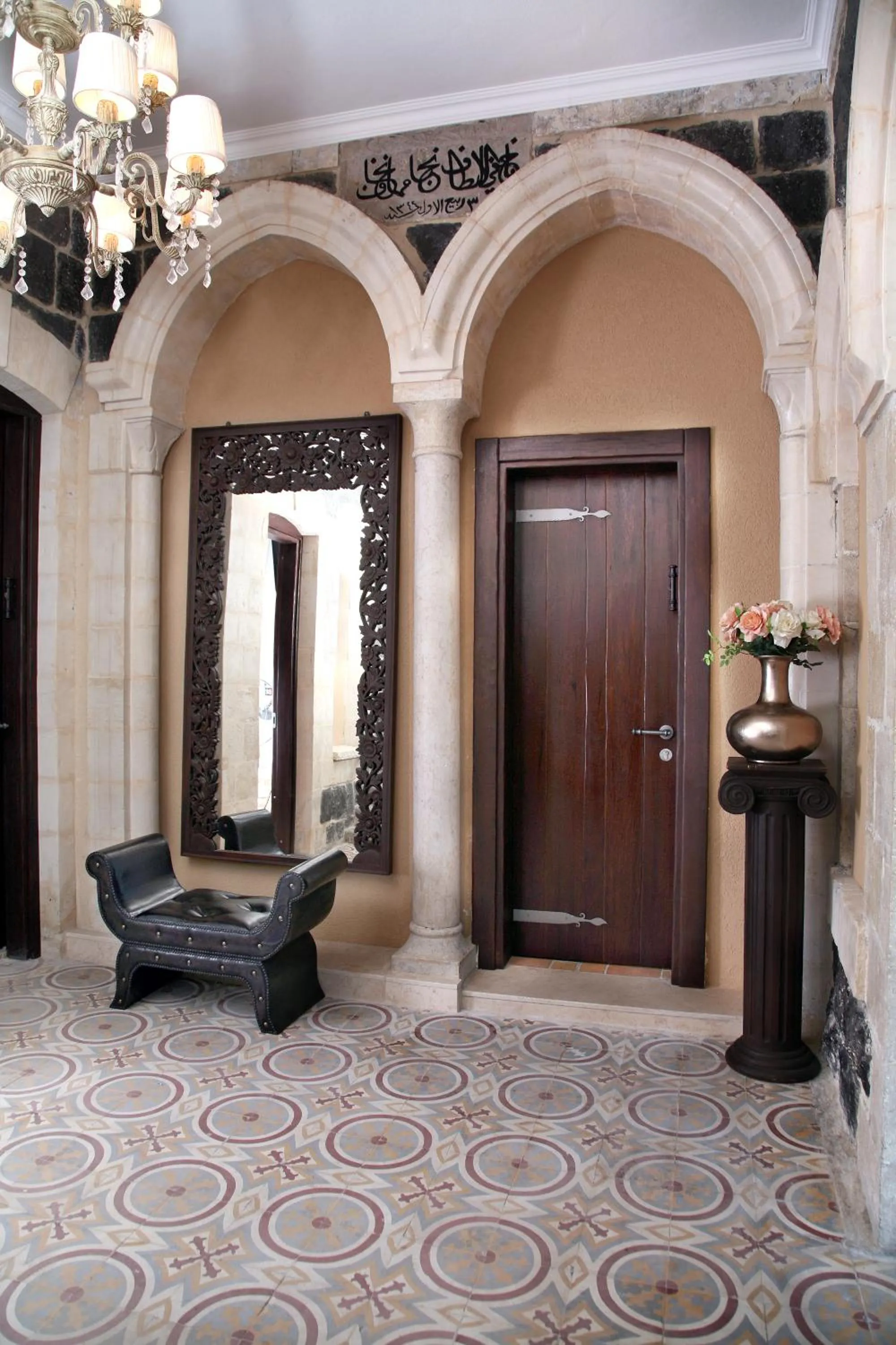 Communal lounge/ TV room in Shirat Hayam Boutique Hotel