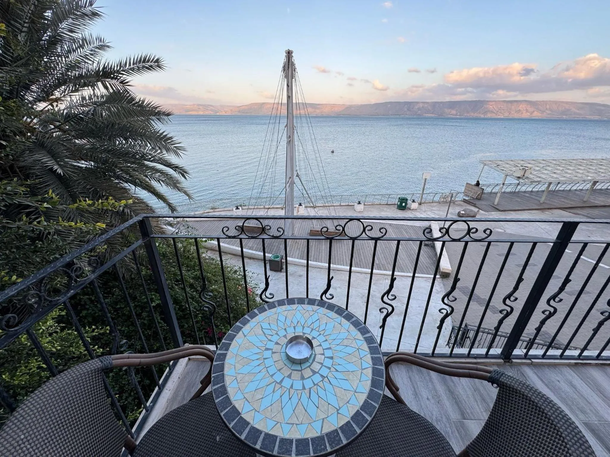 Natural landscape in Shirat Hayam Boutique Hotel