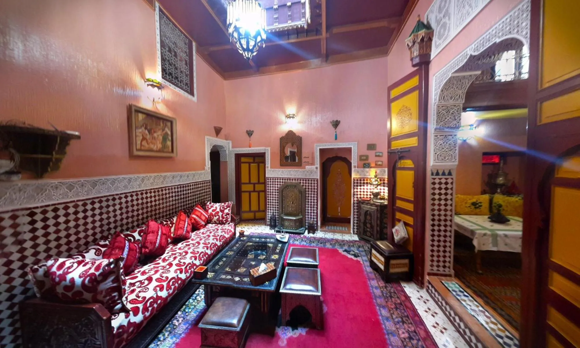 Communal lounge/ TV room in Riad Atika Mek