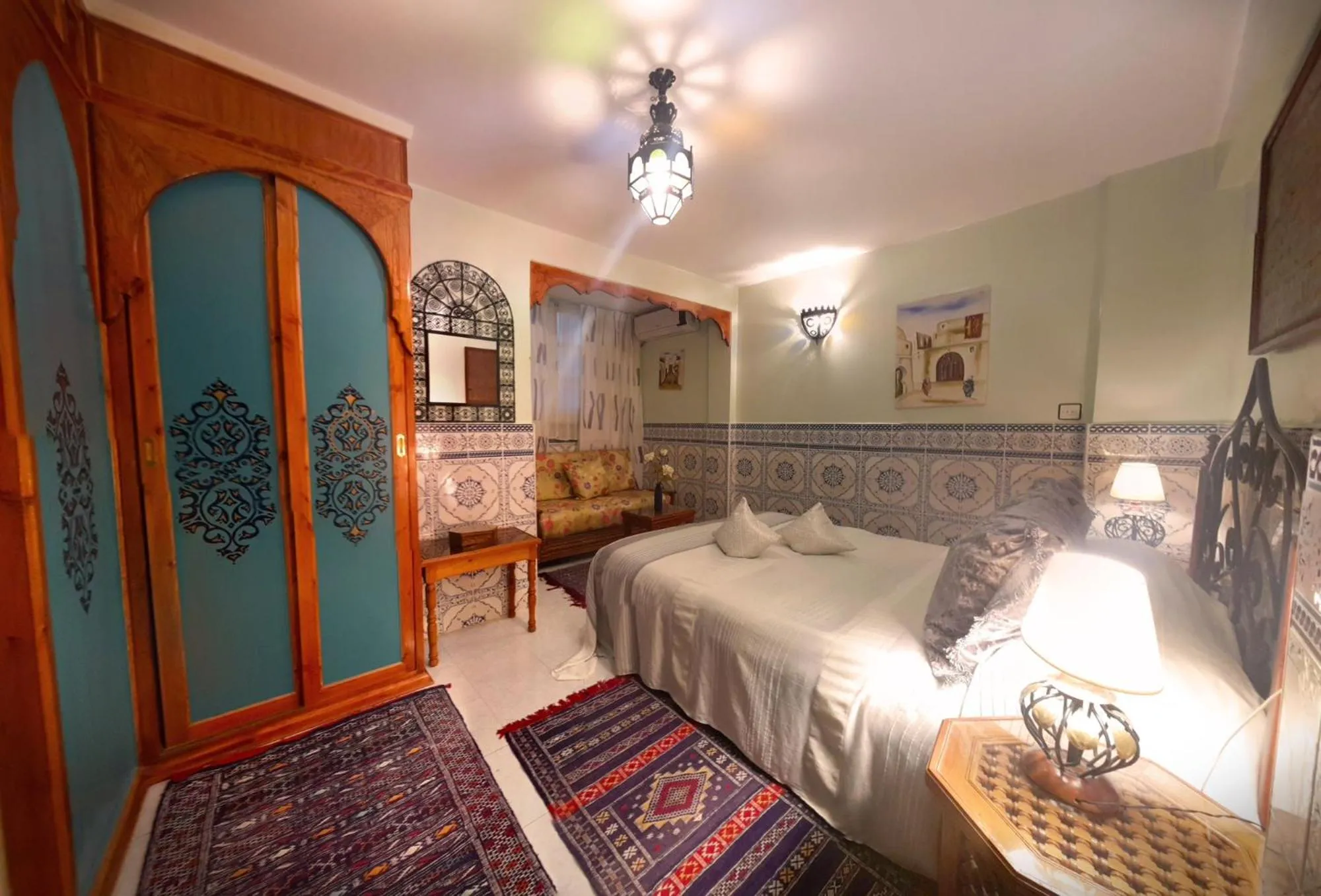Bedroom, Bed in Riad Atika Mek