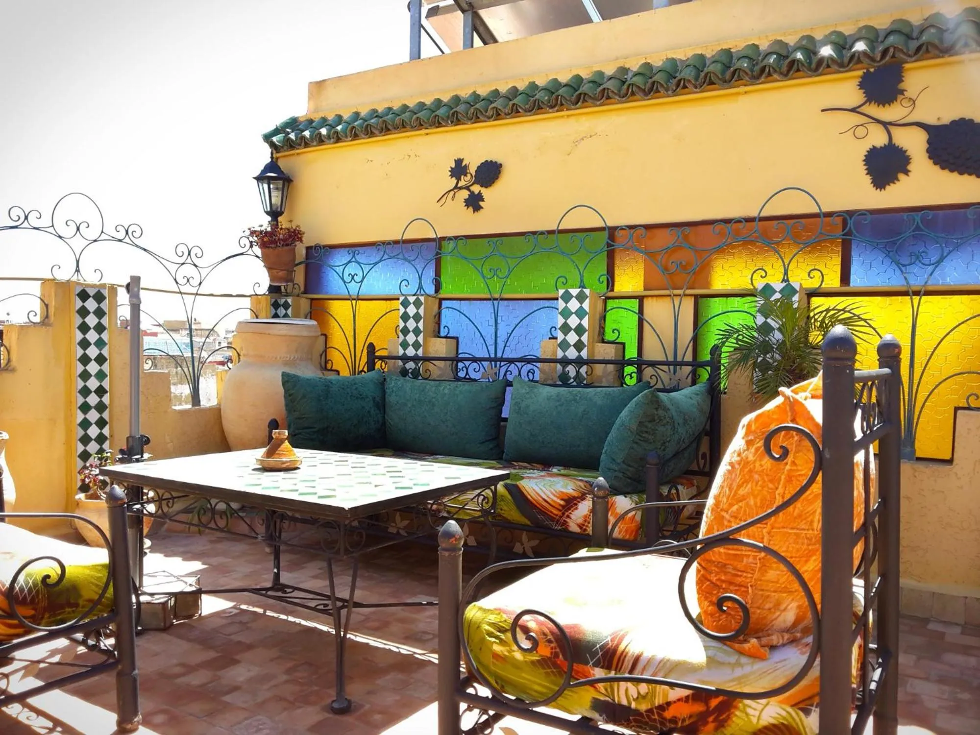 Balcony/Terrace in Riad Atika Mek