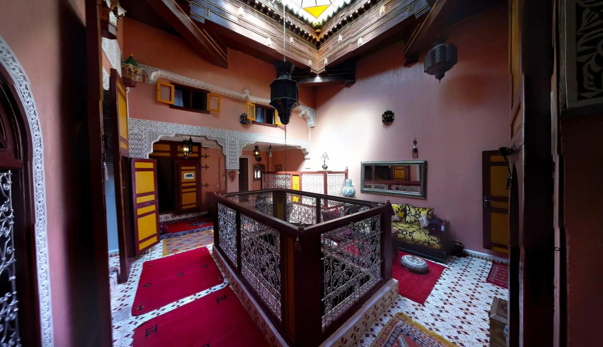 Lobby or reception in Riad Atika Mek