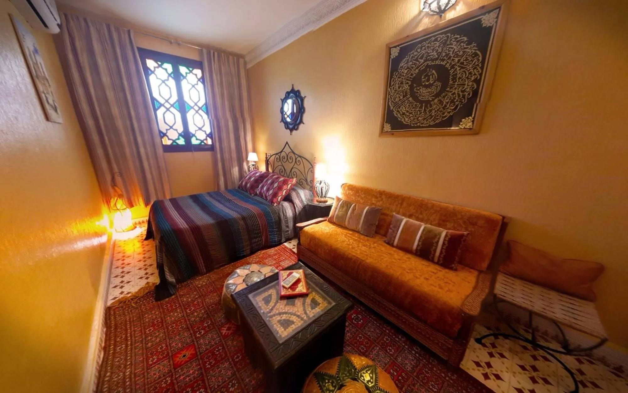 Bedroom, Bed in Riad Atika Mek