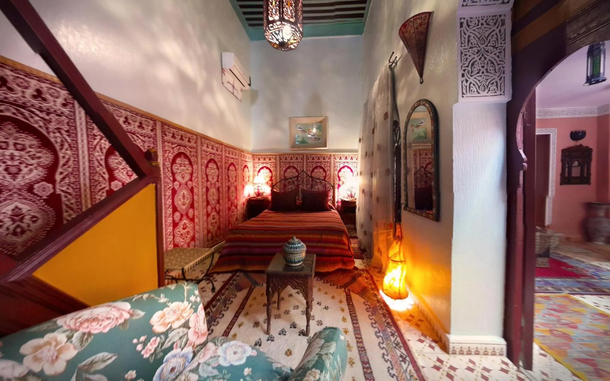 Bedroom in Riad Atika Mek