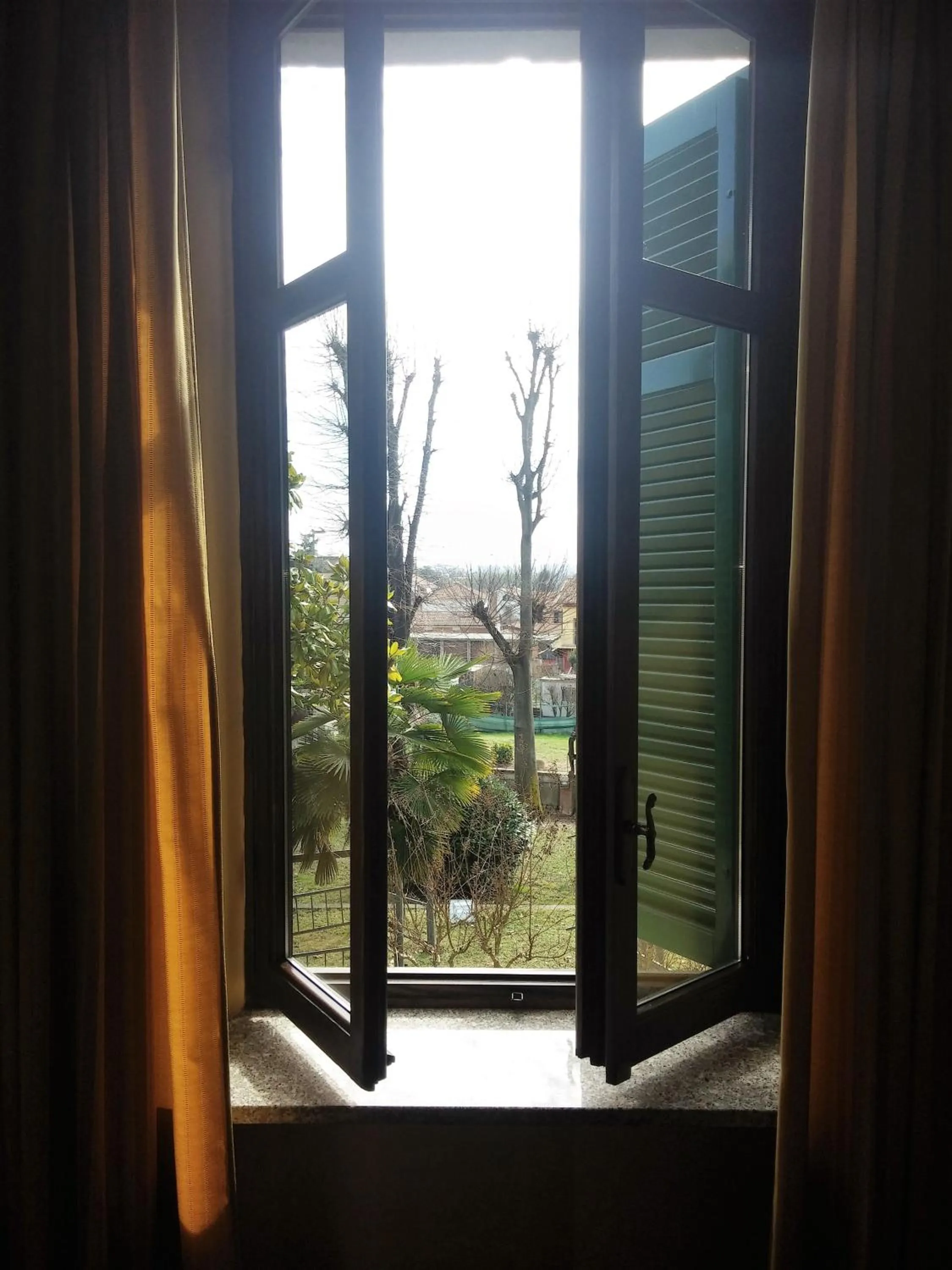 Garden view in Hotel Damian Park Hotel Delle Magnolie