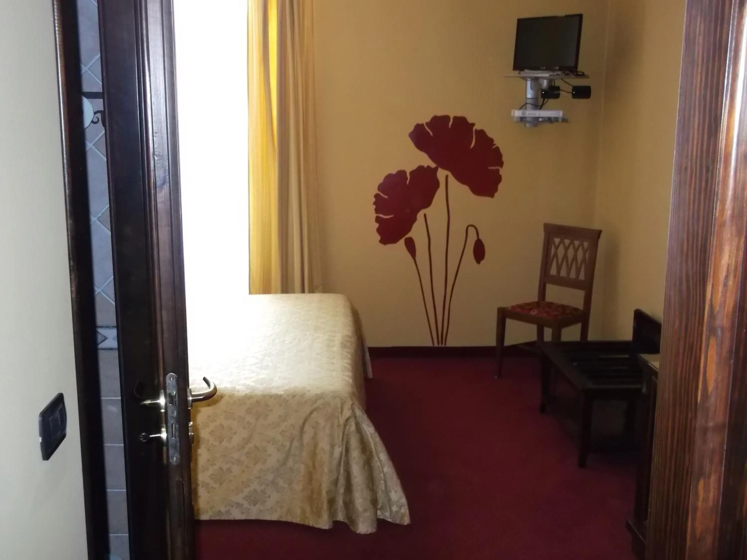 Bedroom, Bed in Hotel Damian Park Hotel Delle Magnolie