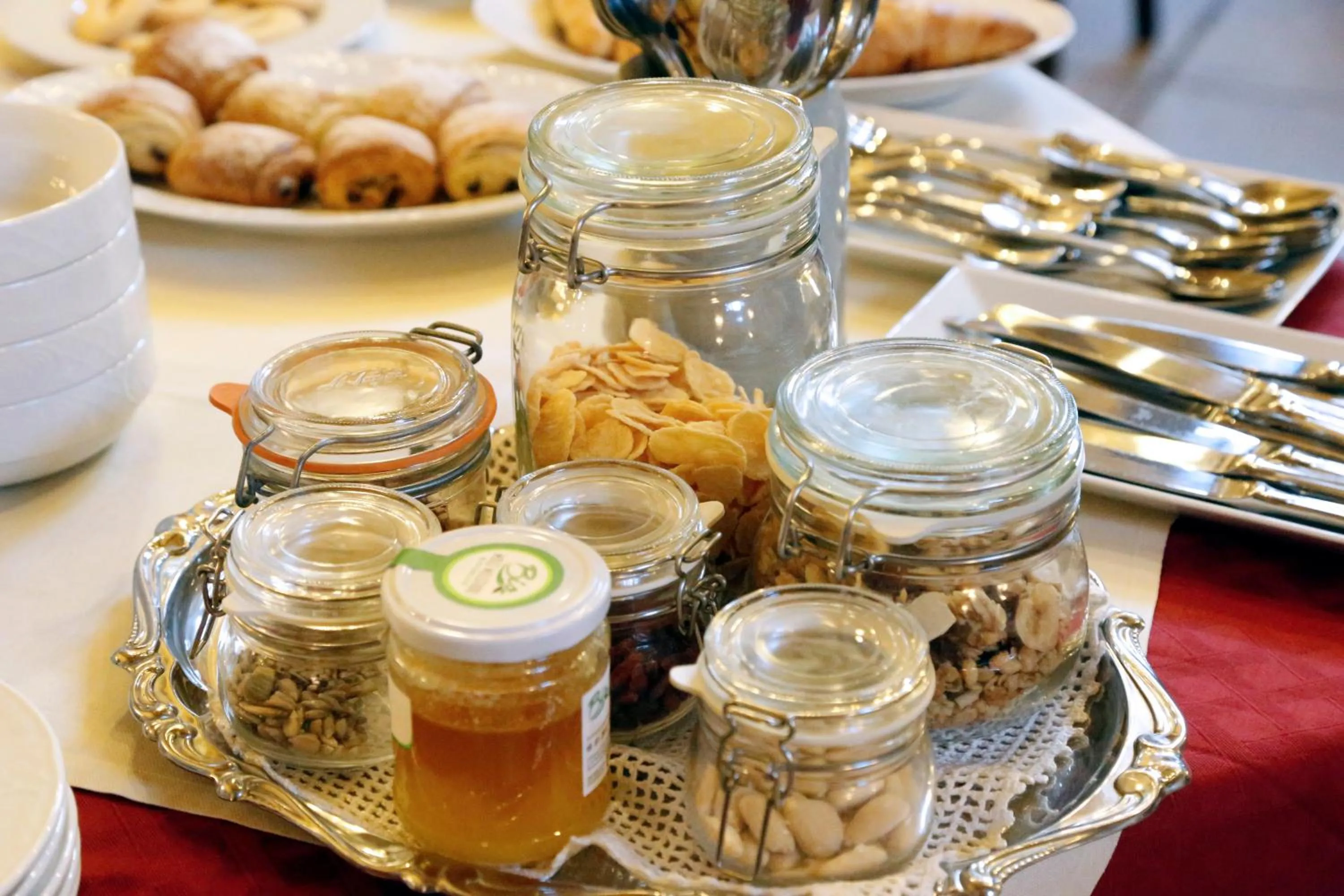 Food in Hotel Damian Park Hotel Delle Magnolie