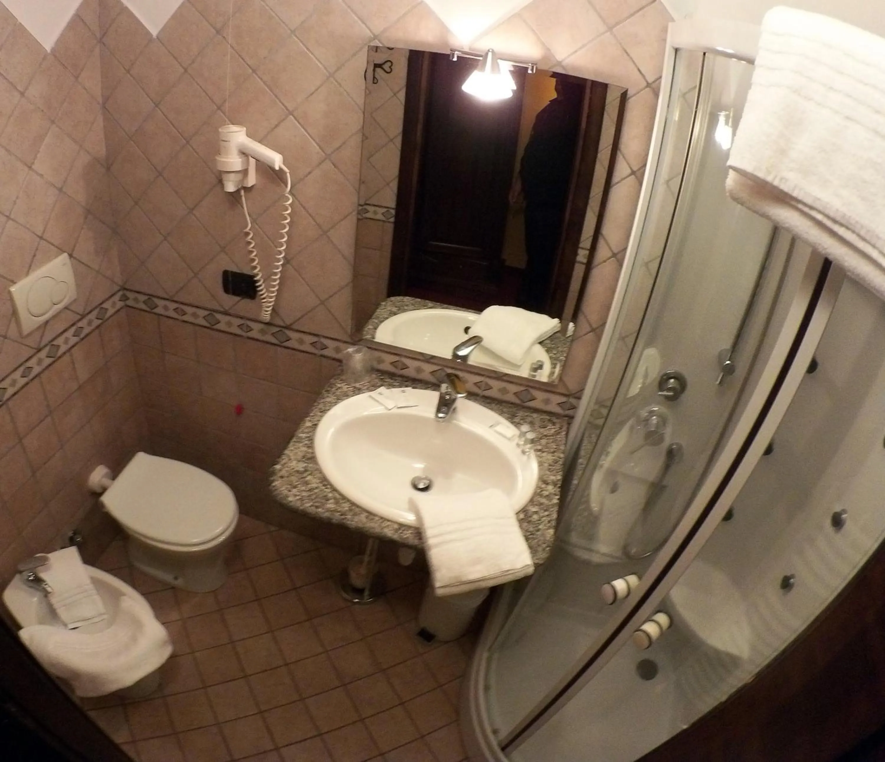 Bathroom in Hotel Damian Park Hotel Delle Magnolie