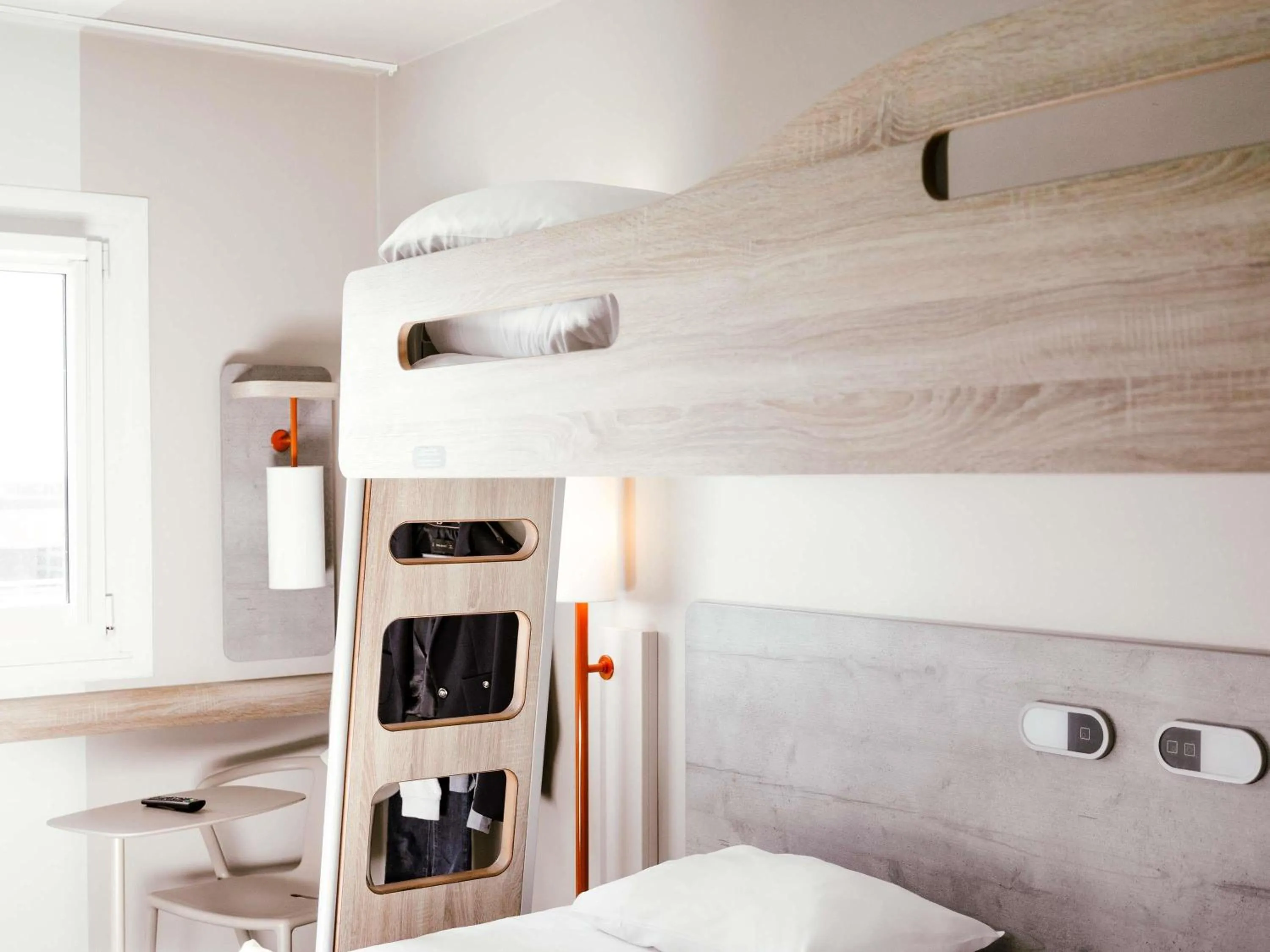 Bedroom in ibis Budget Luxembourg Aeroport