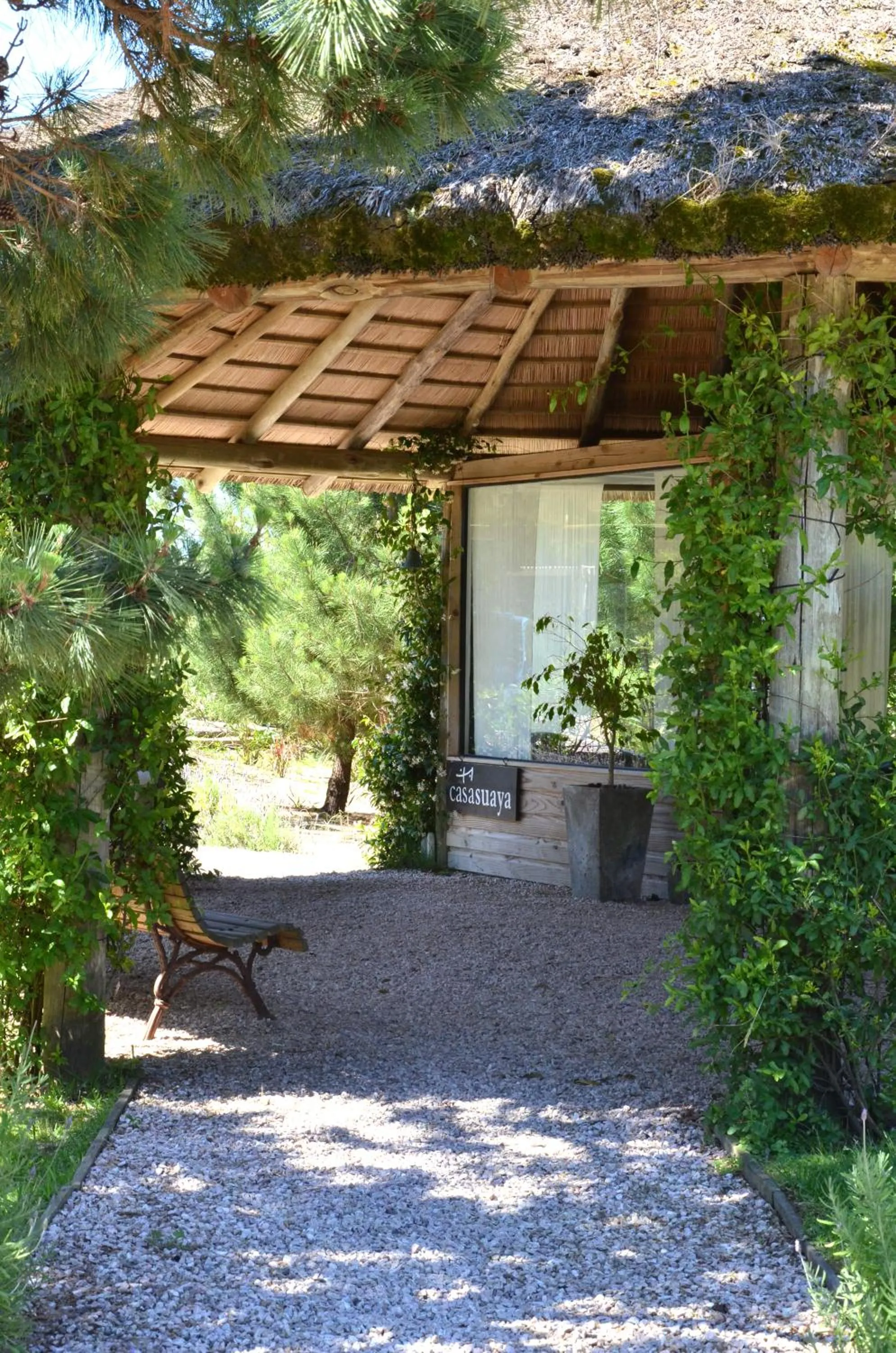 Facade/entrance in Casa Suaya