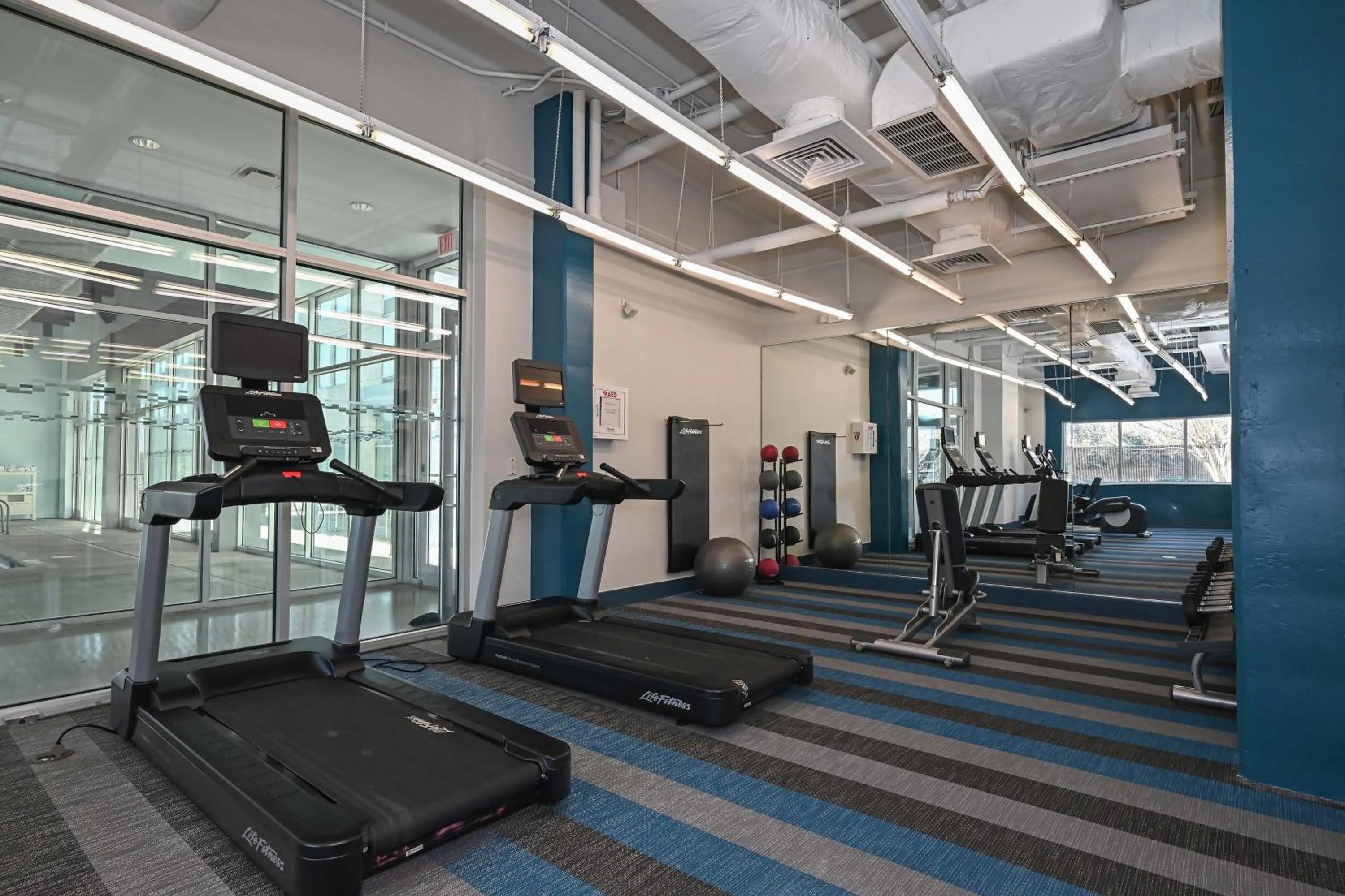 Fitness centre/facilities in Aloft Charleston Airport and Convention Center