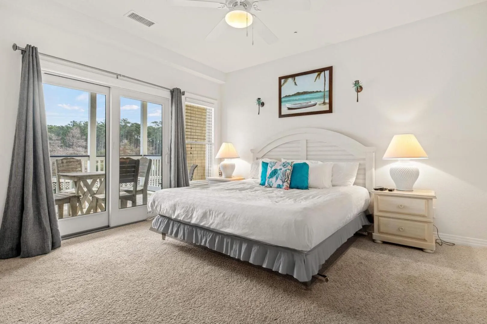 Bed in Hamilton Cay at Bermuda Bay by Kees Vacations