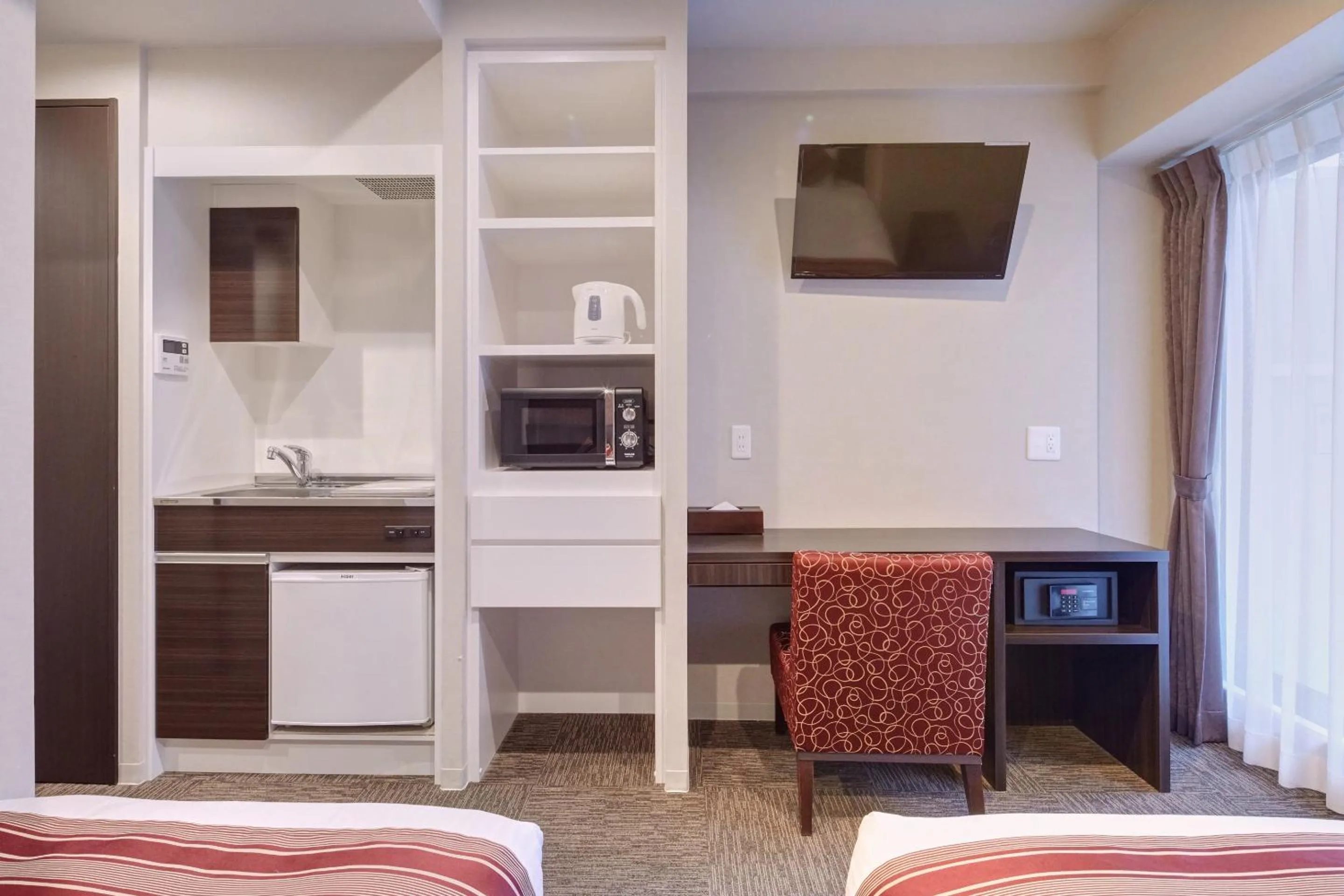 TV and multimedia, Bed in Hotel Amaterrace Yosuga