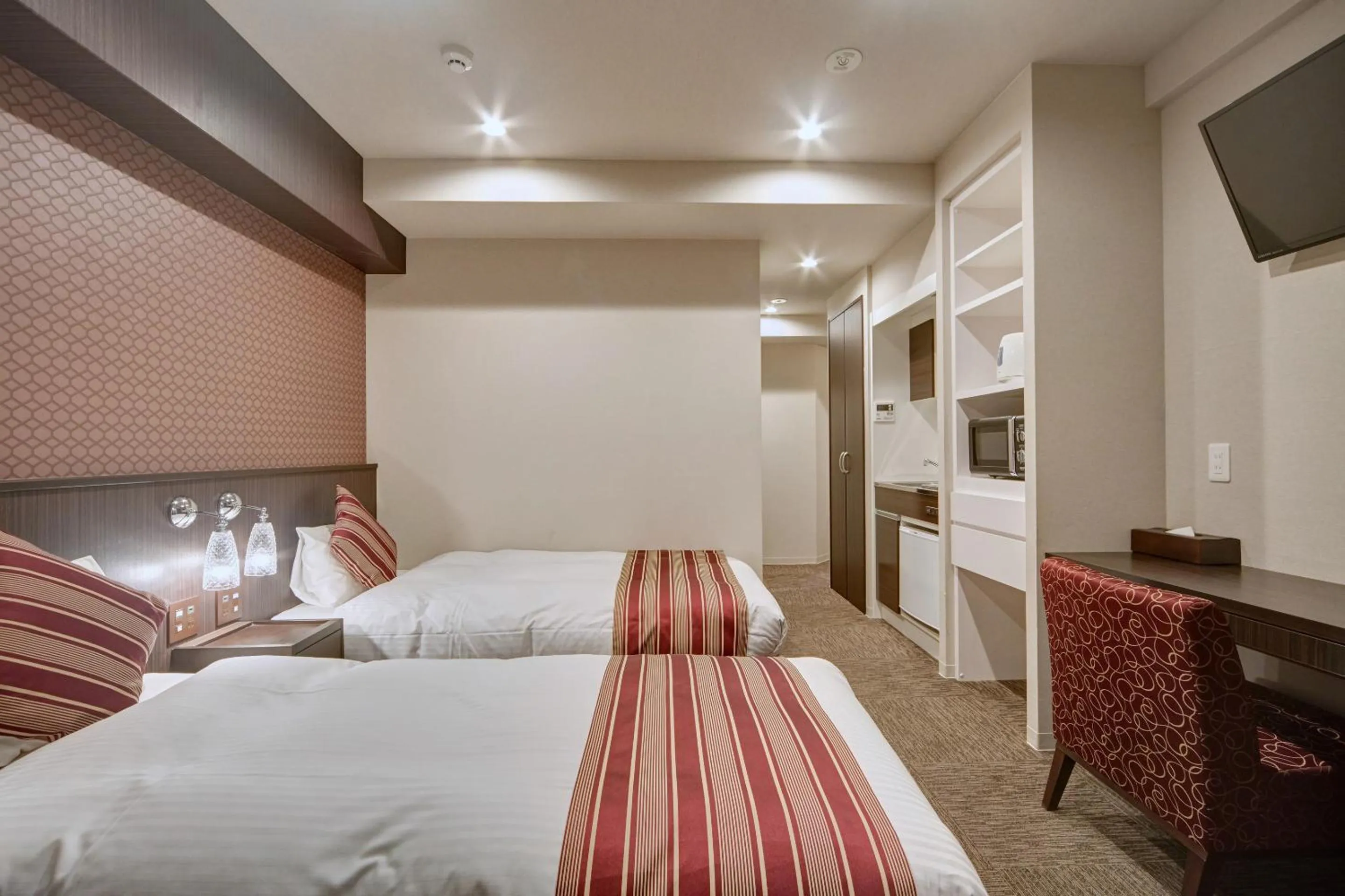 Photo of the whole room, Bed in Hotel Amaterrace Yosuga