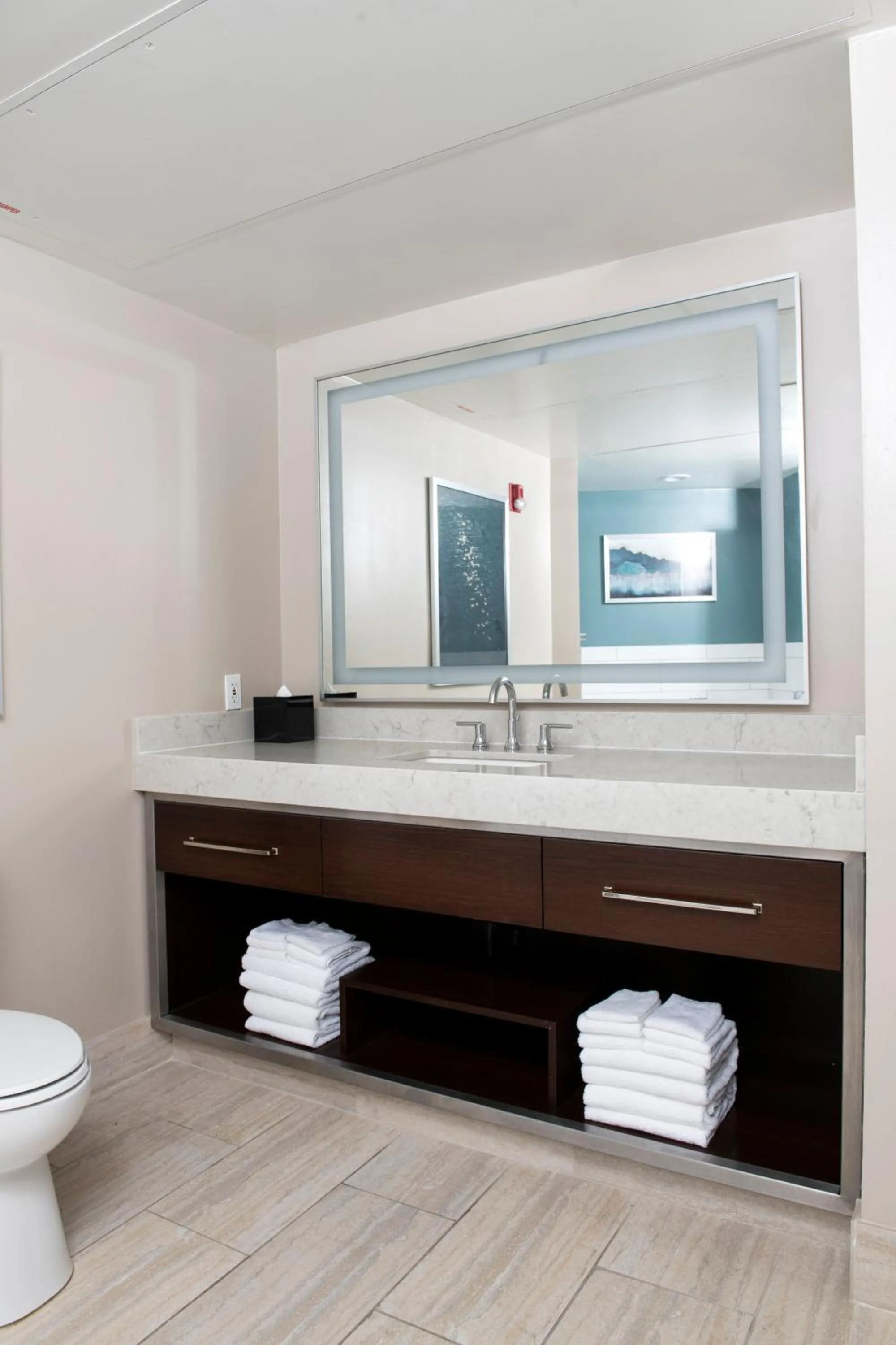 Bathroom in Club Wyndham Harbour Lights