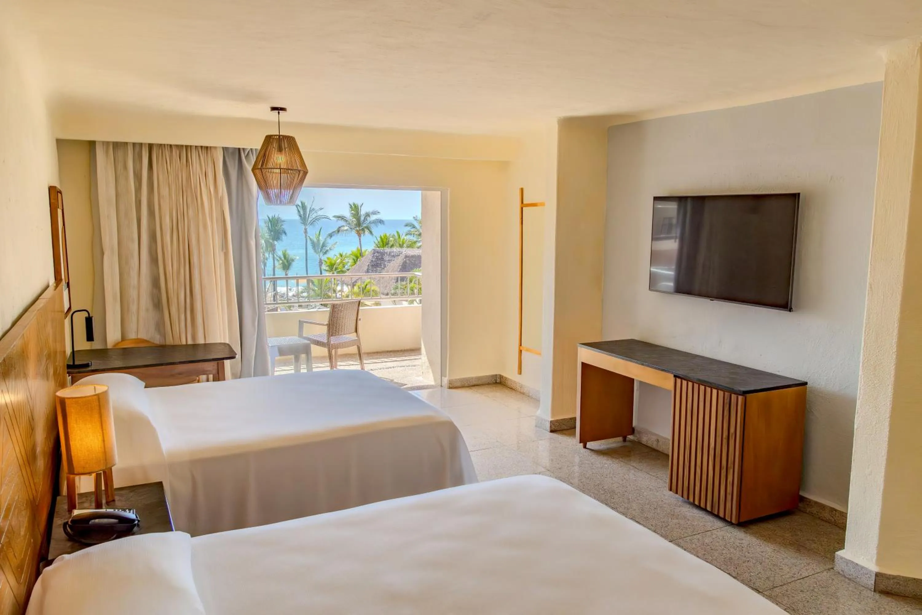 Deluxe Double Room with Side Sea View - single occupancy in Friendly Fun Vallarta Different Experiences - All Inclusive