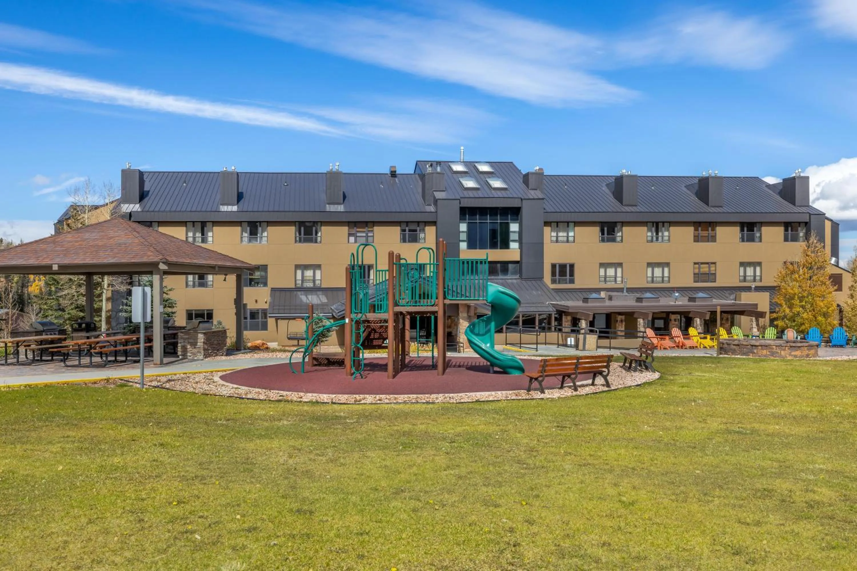 Children play ground in Hilton Vacation Club Cedar Breaks Brian Head