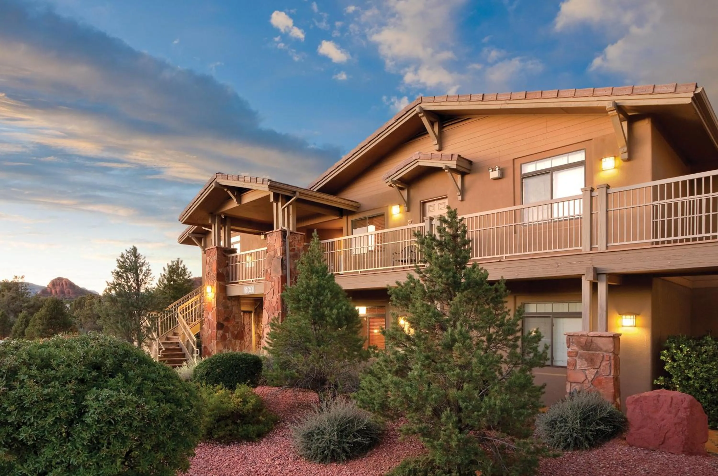 Property building in Club Wyndham Sedona