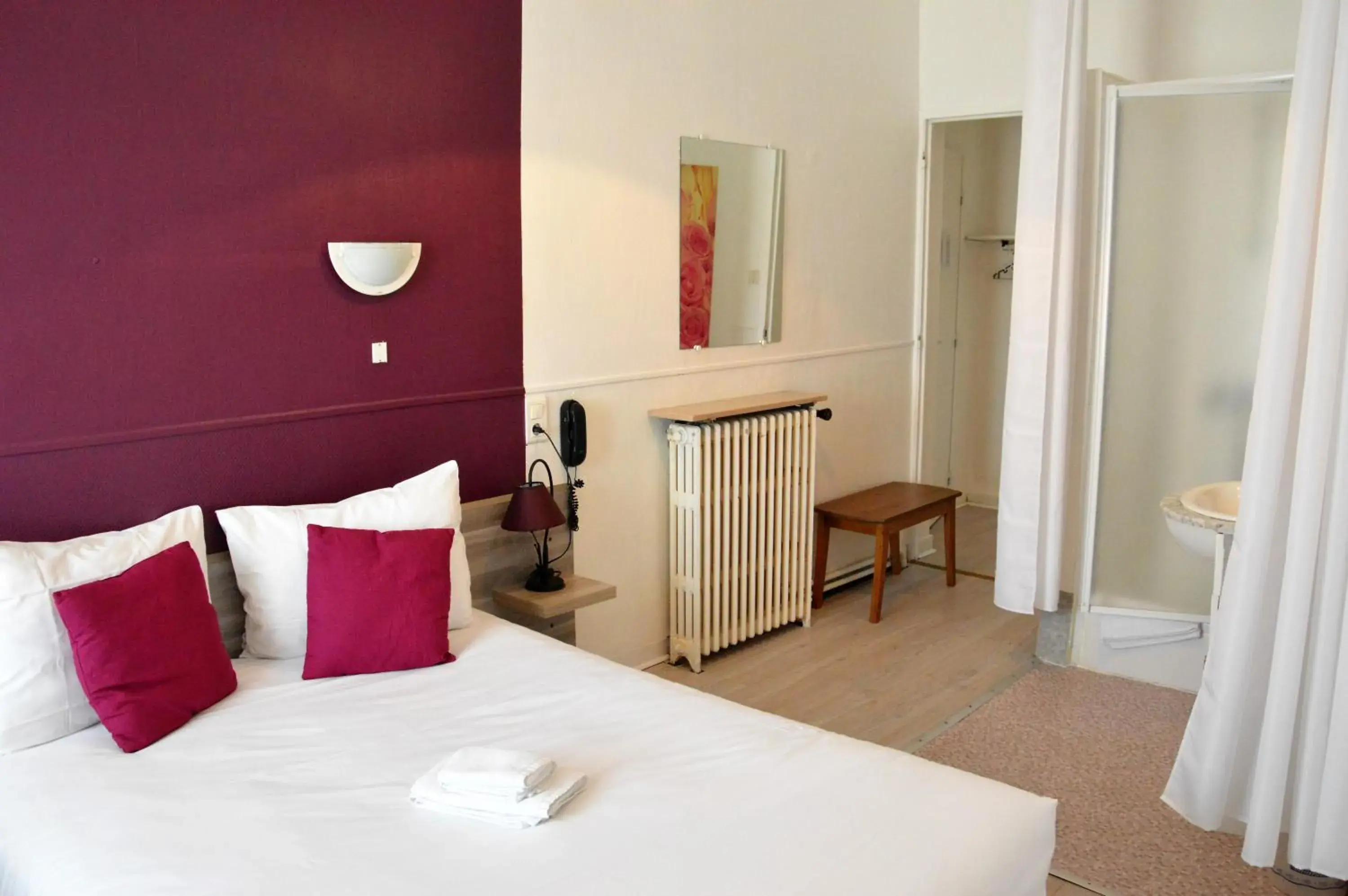 Double Room in Hôtel de la Colombière Double Room in Hôtel de la Colombière