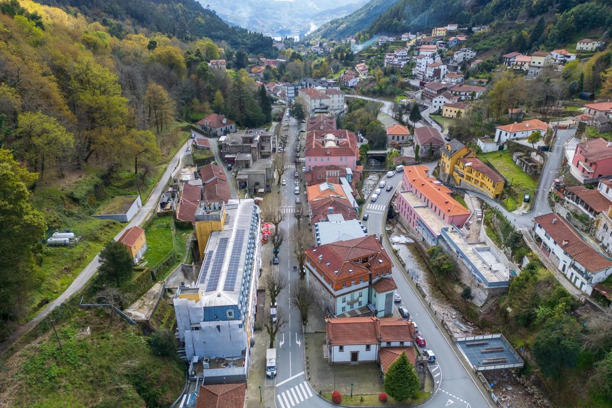 Bird's eye view in Hotel Universal