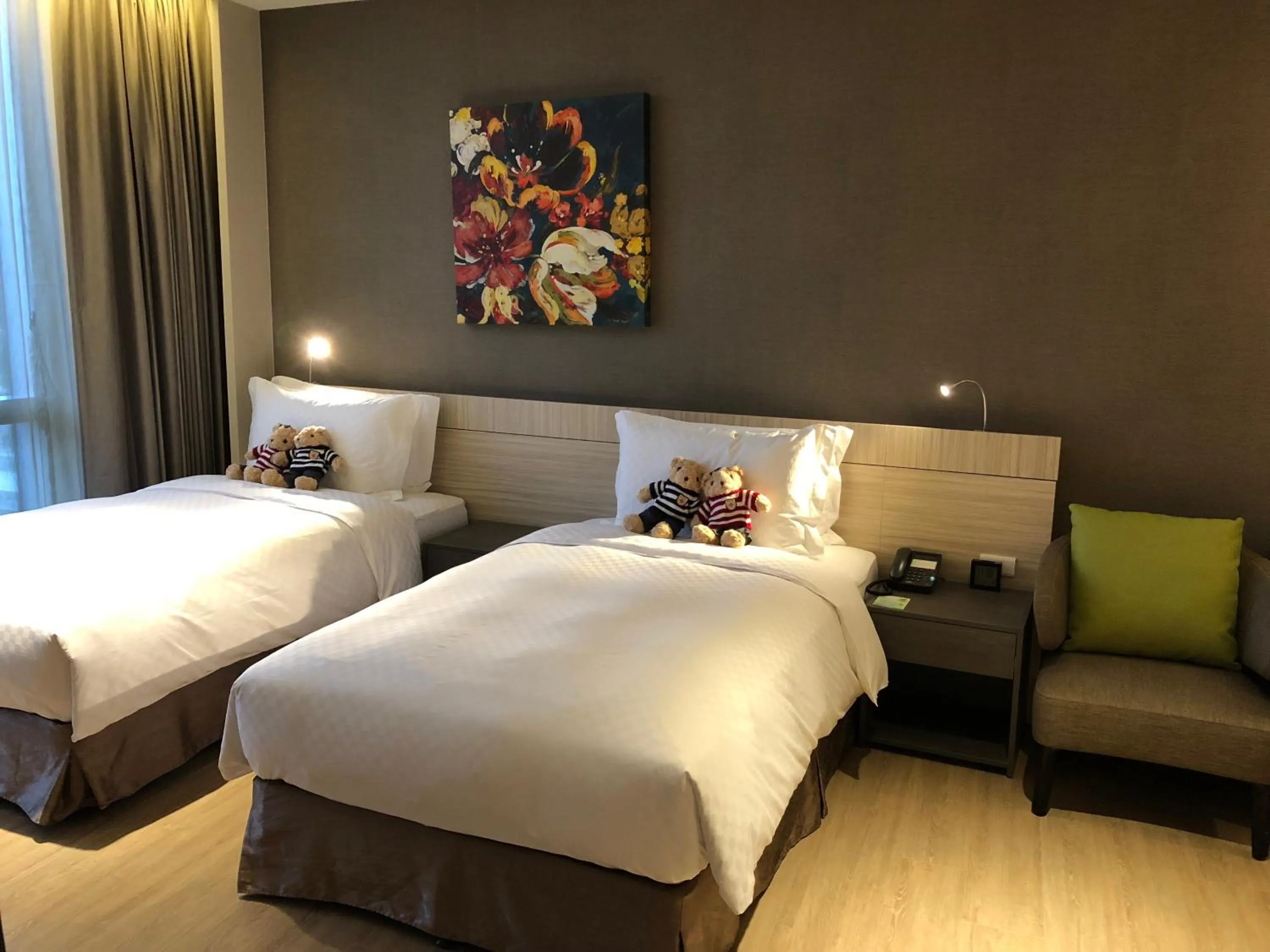 Bedroom, Bed in AJ Hotel Hsinchu